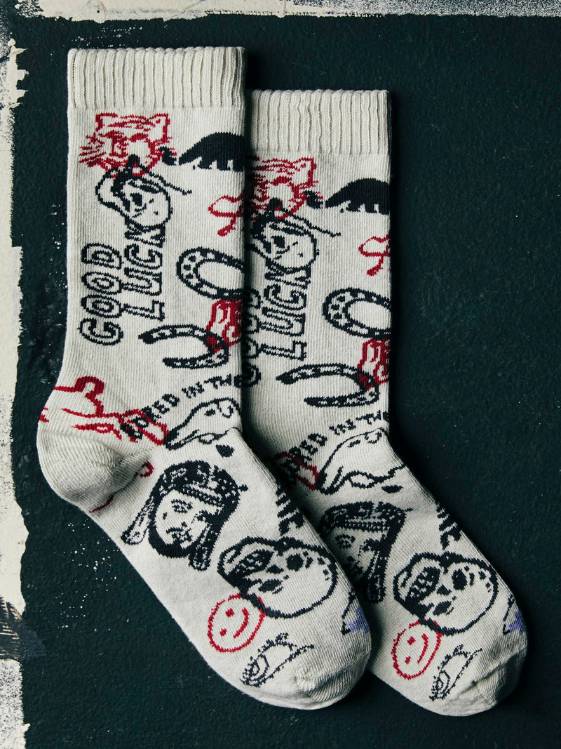 the "hot spot" sock