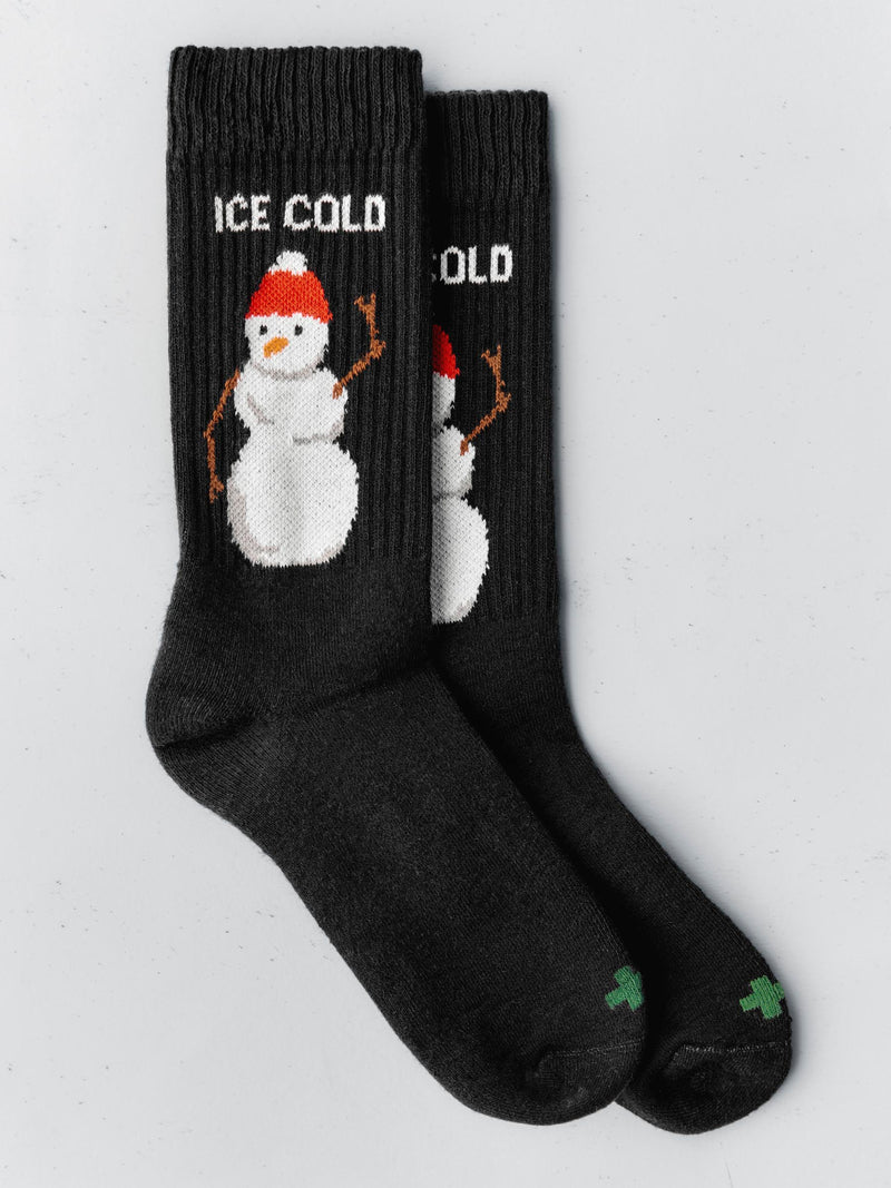 the "ice cold" sock