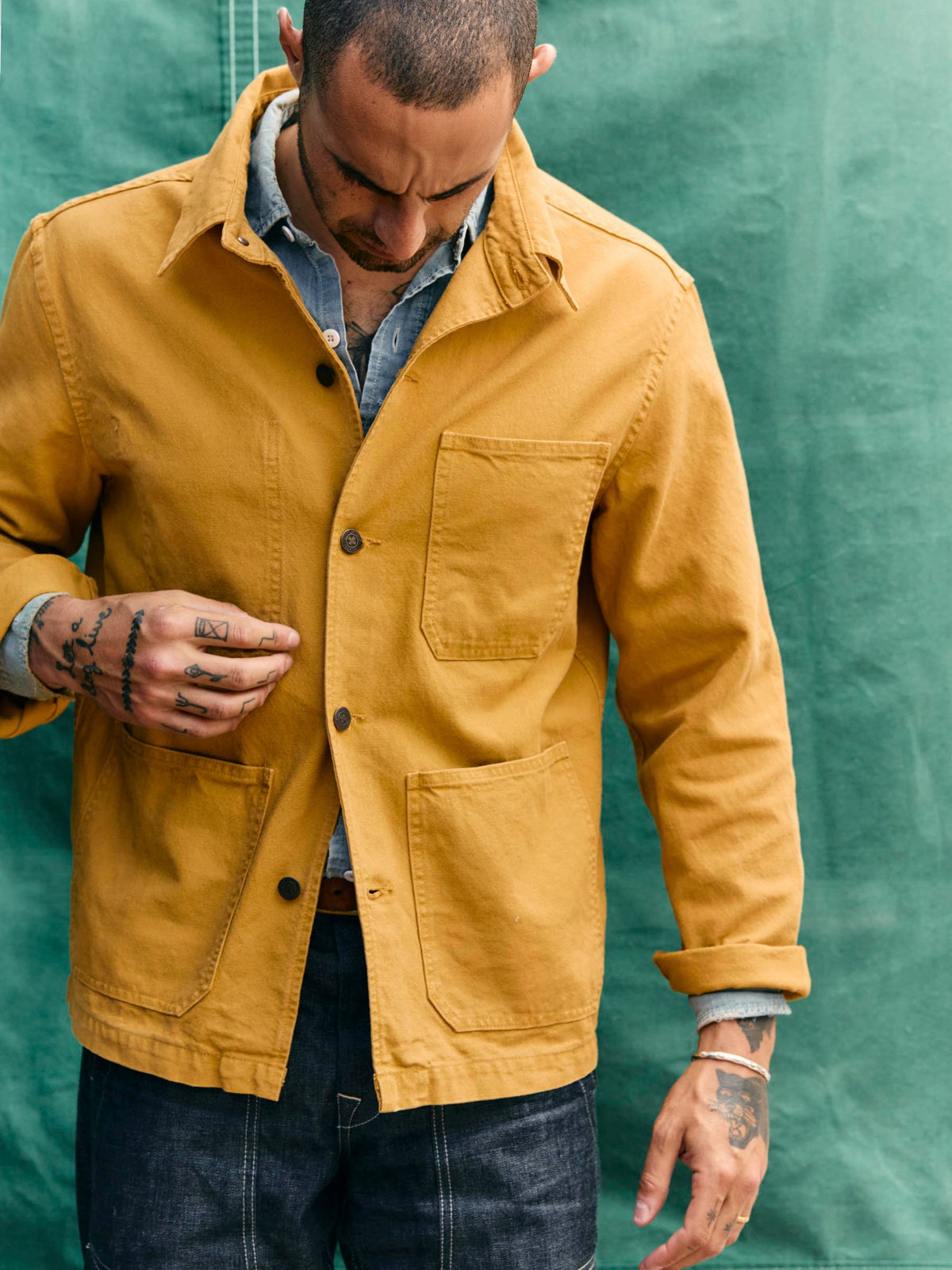 jack jacket in amber