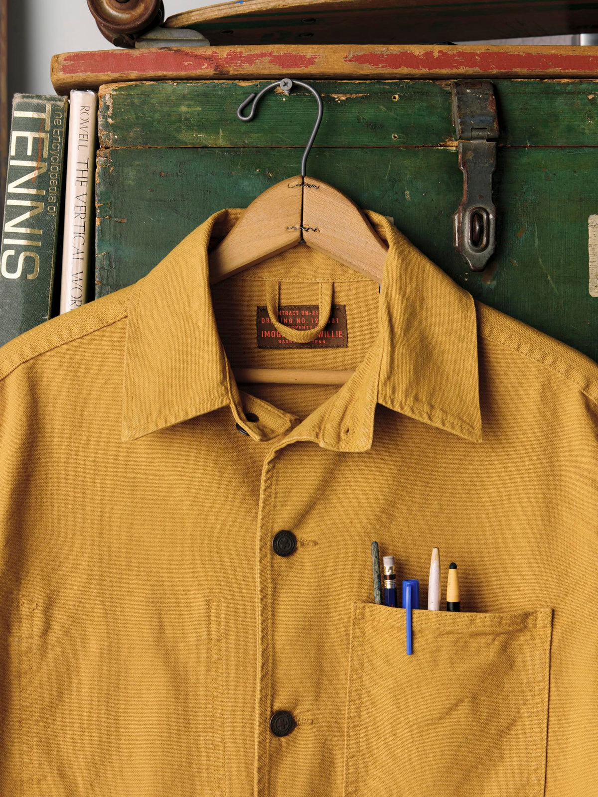 jack jacket in amber