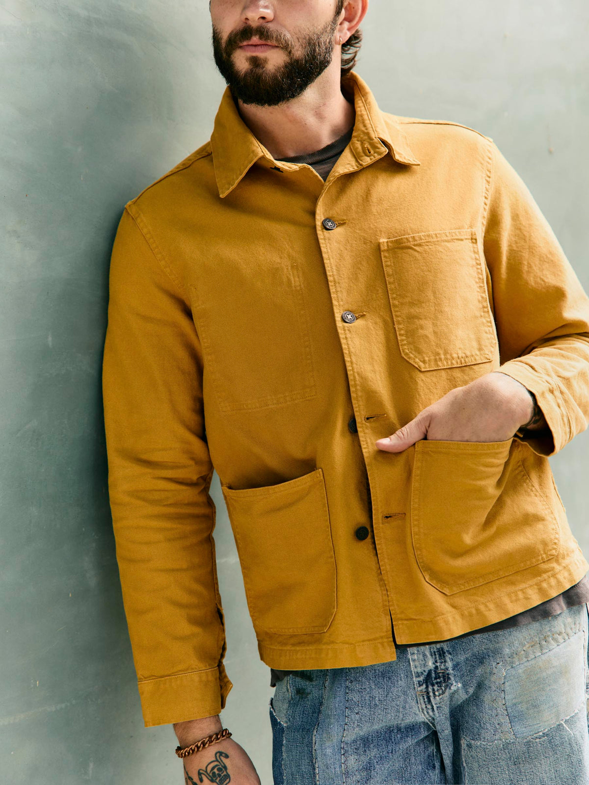 jack jacket in amber