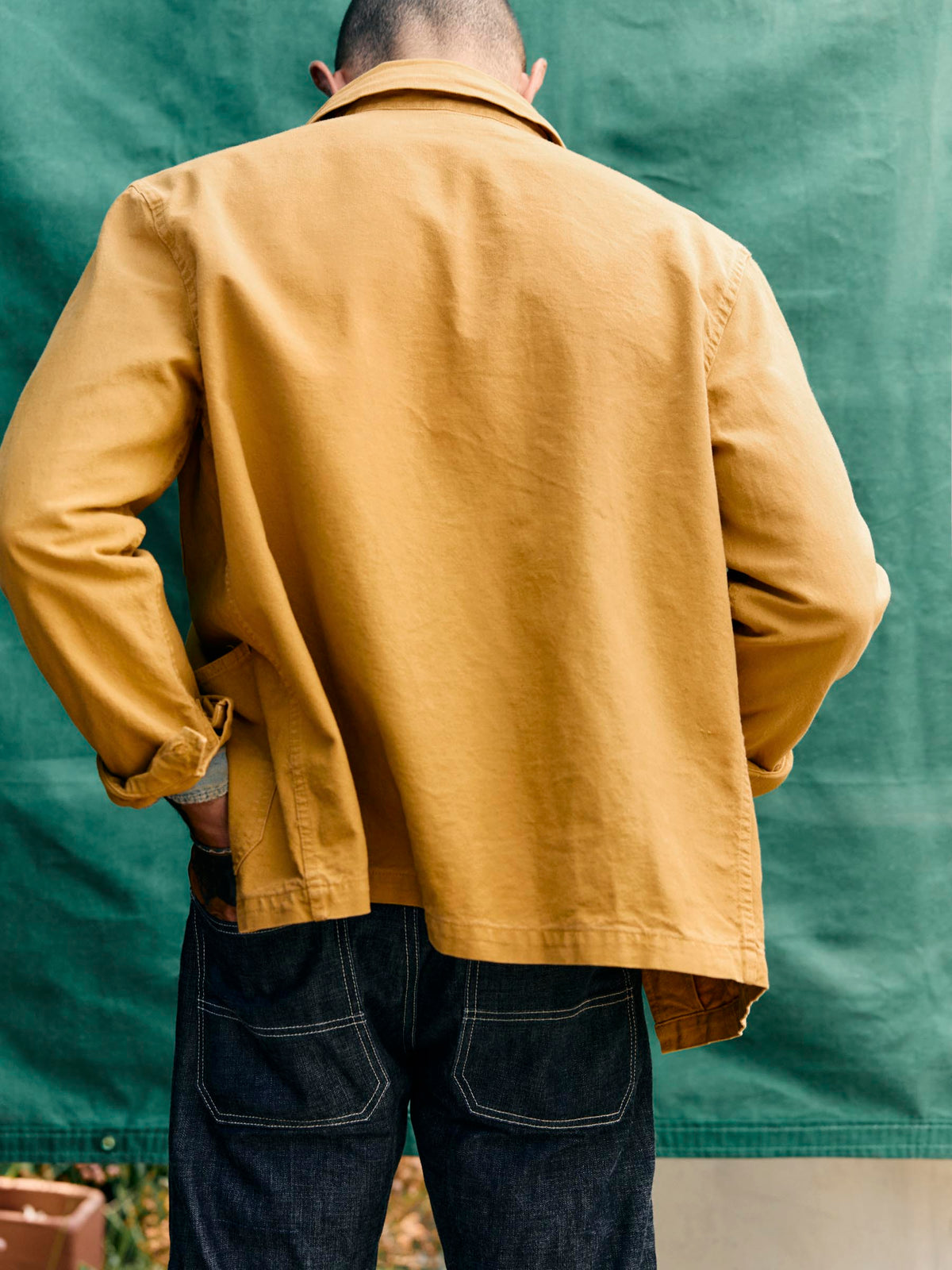 jack jacket in amber