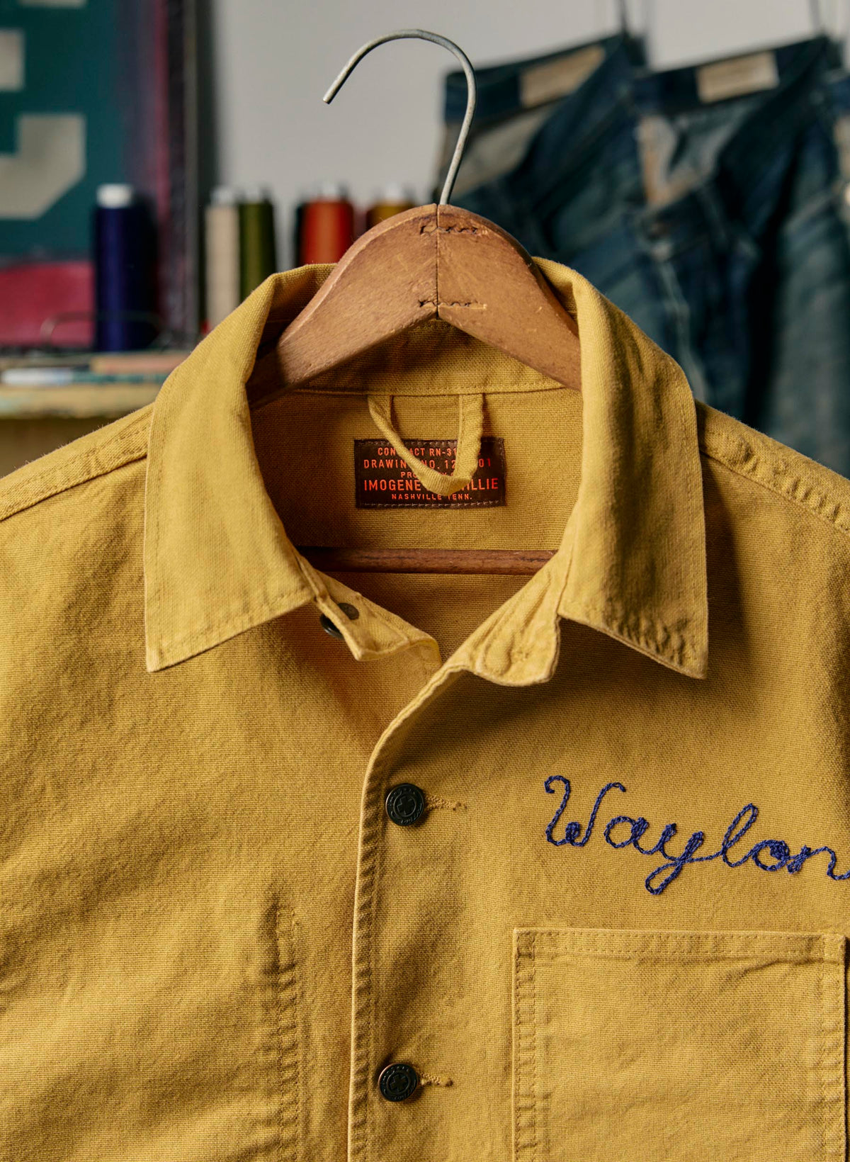 jack jacket in amber