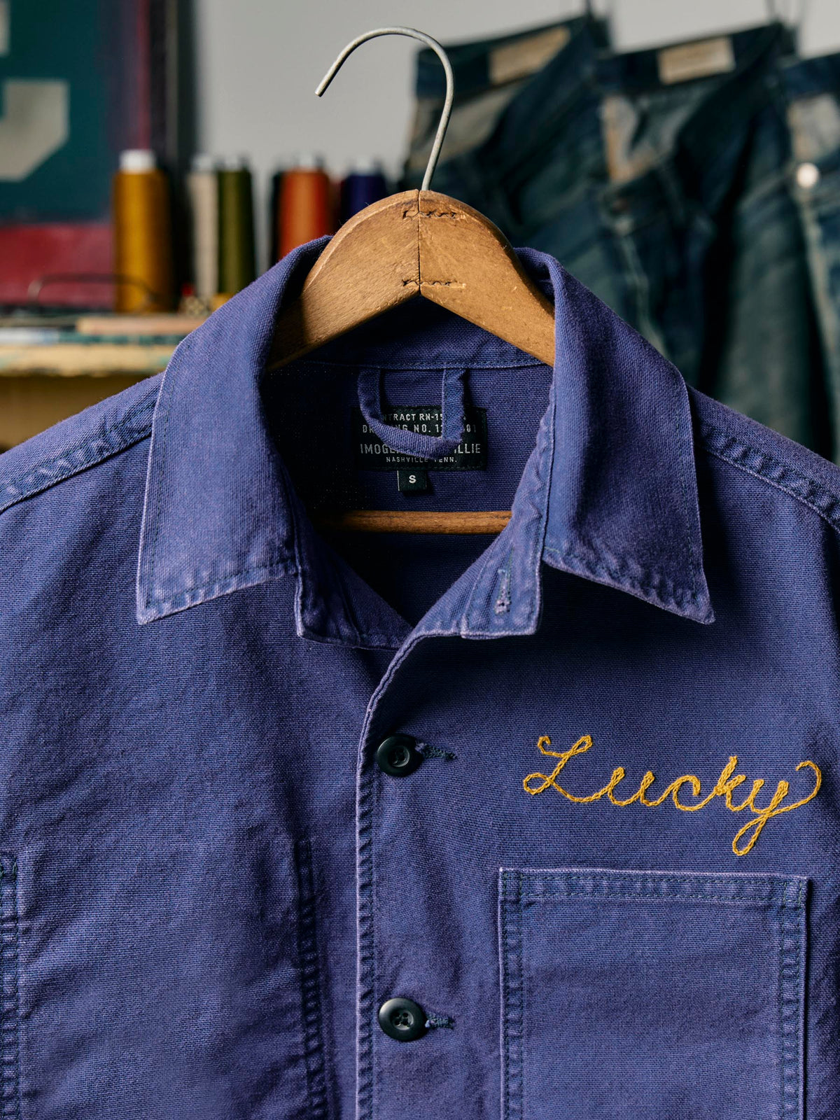 jack jacket french blue