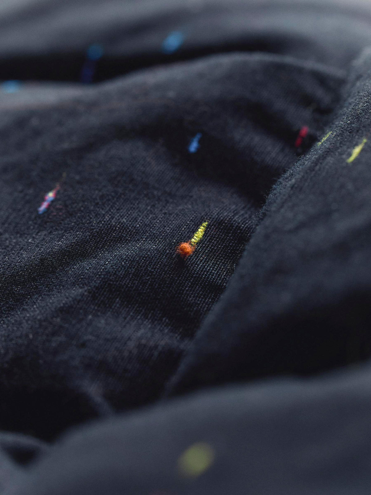 i+w x cdw reverse black indigo nep bomber