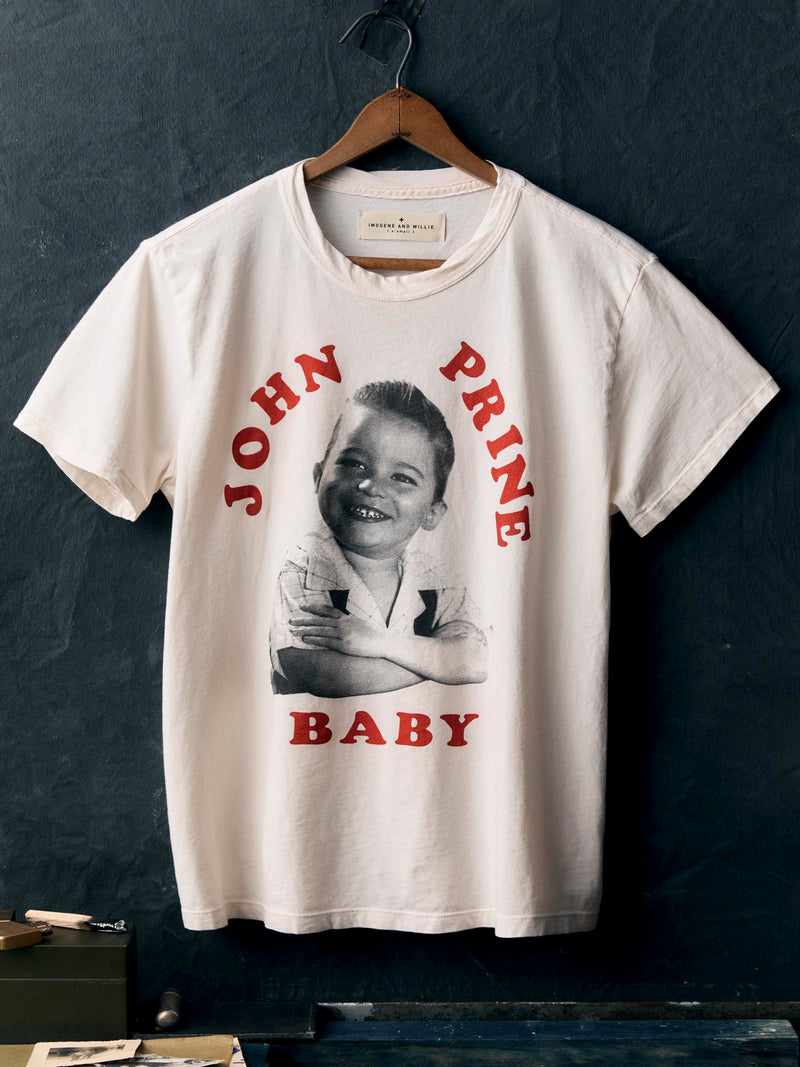 the "john prine baby" tee - Model