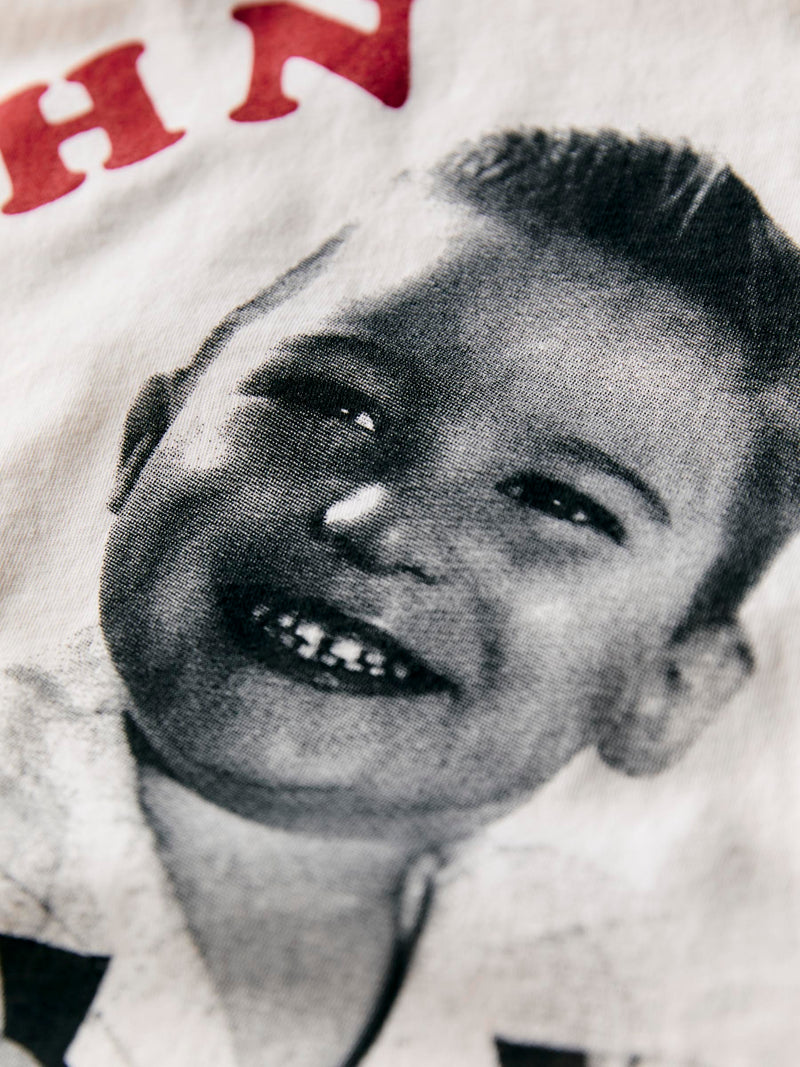 the "john prine baby" tee