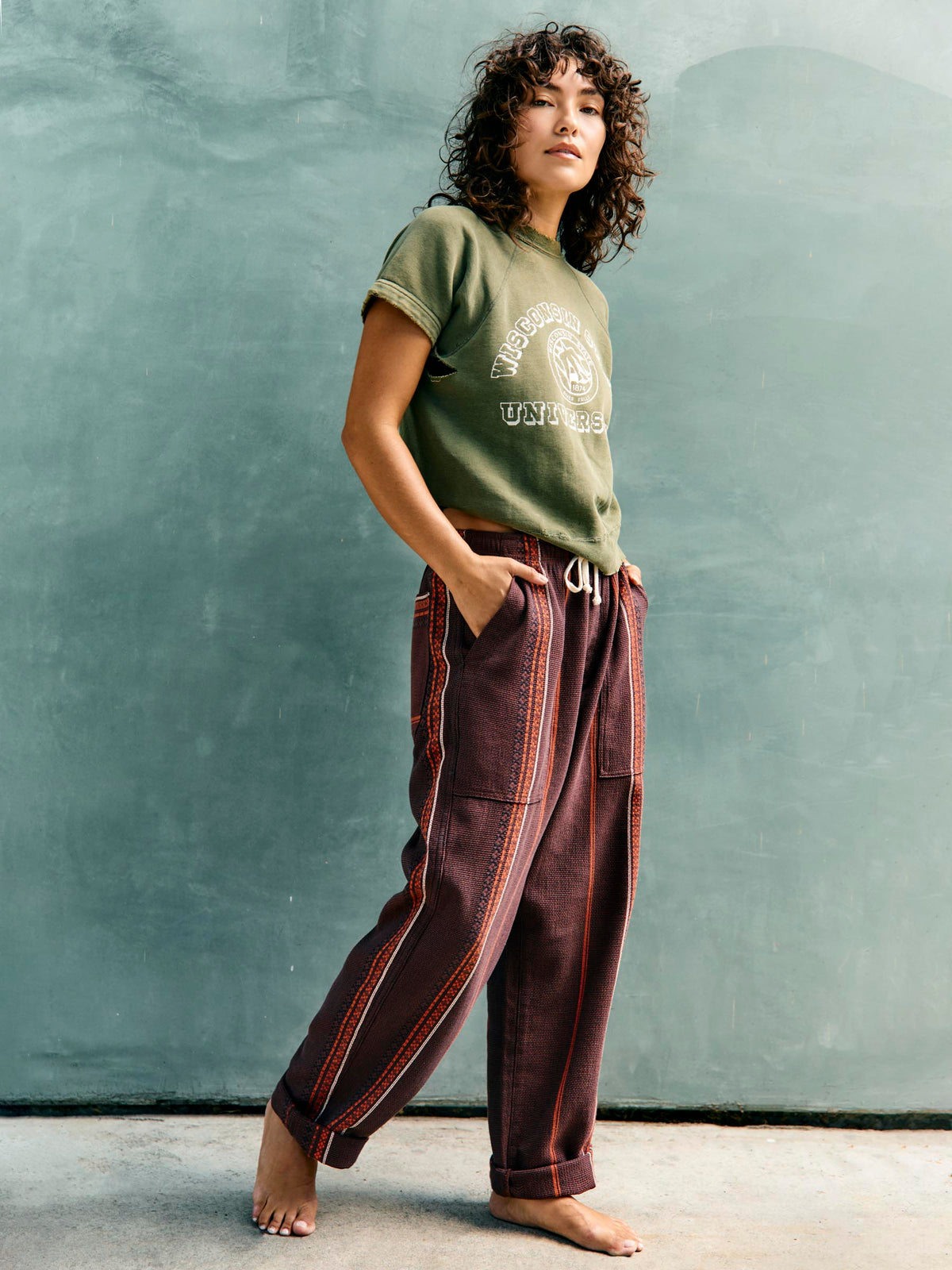 ventura chore pant in lagos stripe