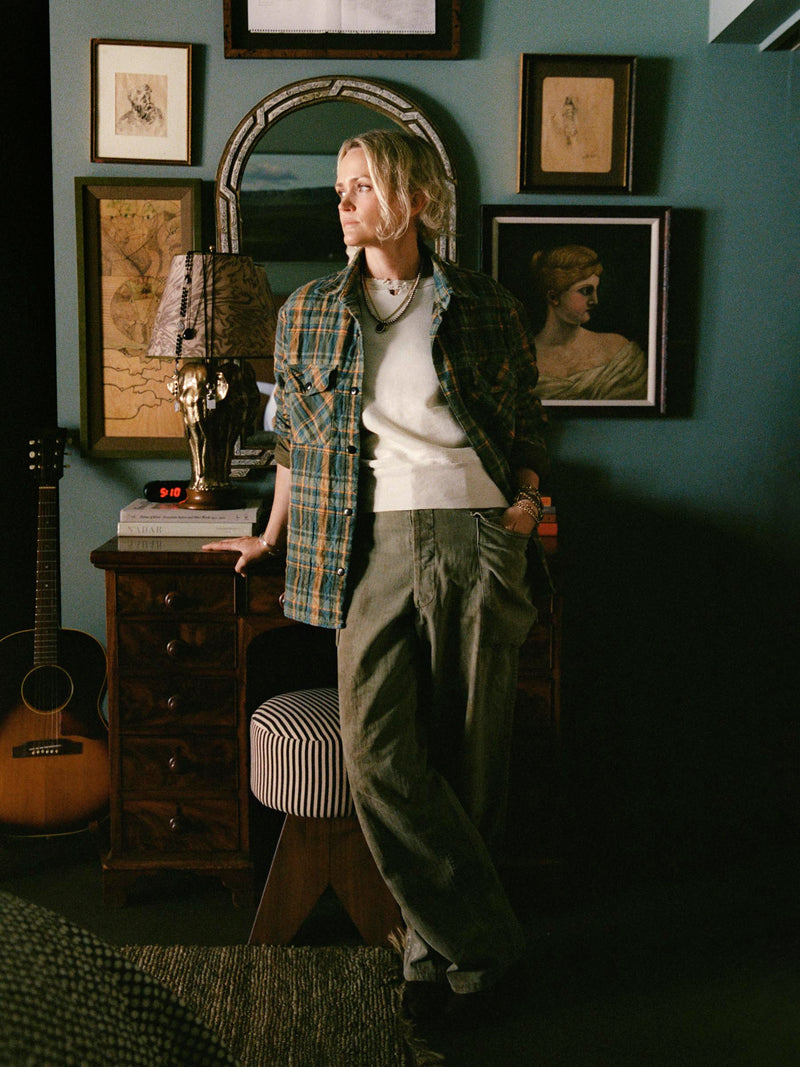 larkin quilted shirt jacket