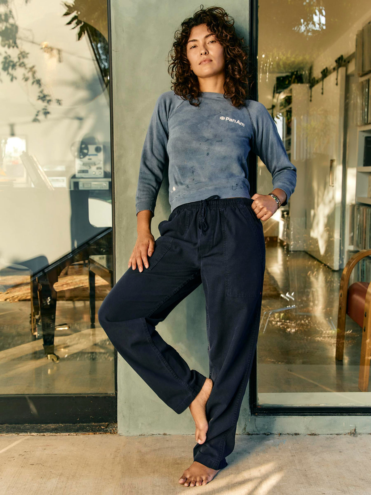 ventura chore pant in navy