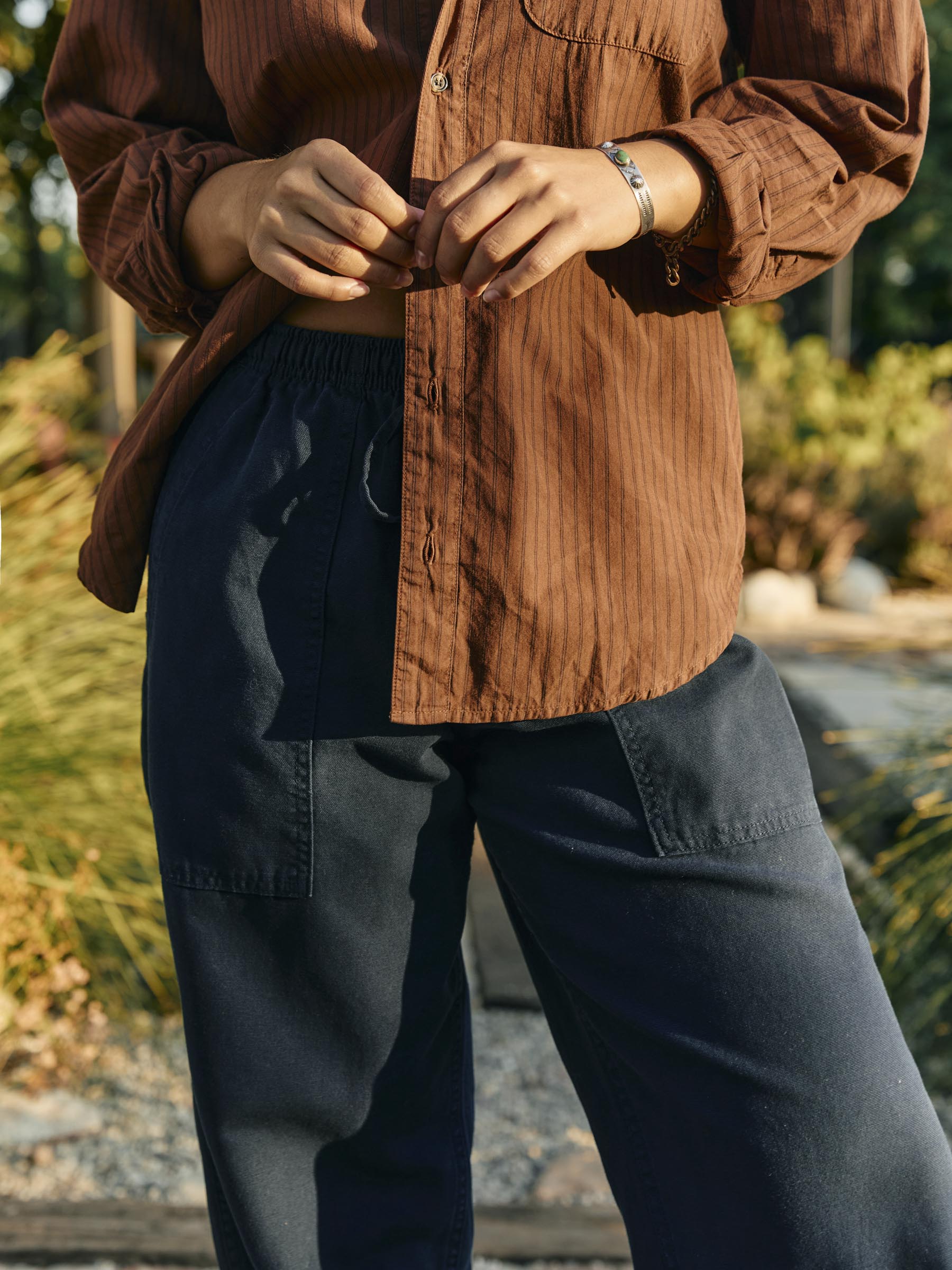 ventura chore pant in navy – imogene + willie