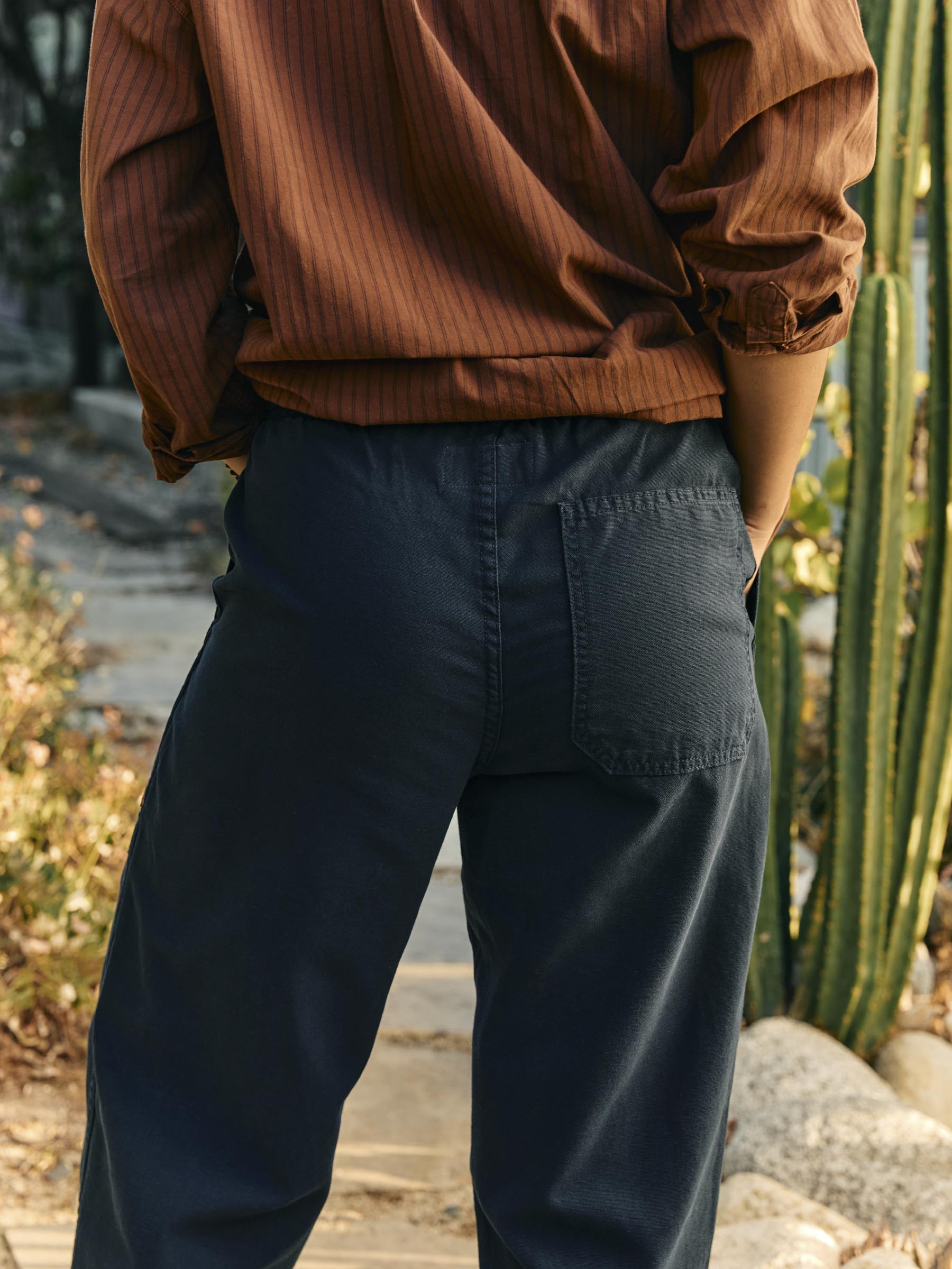 ventura chore pant in navy – imogene + willie