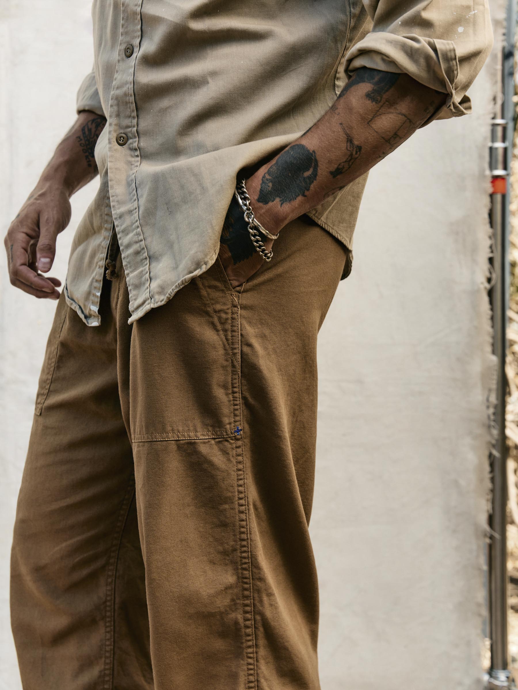 ventura chore pant in field tan – imogene + willie