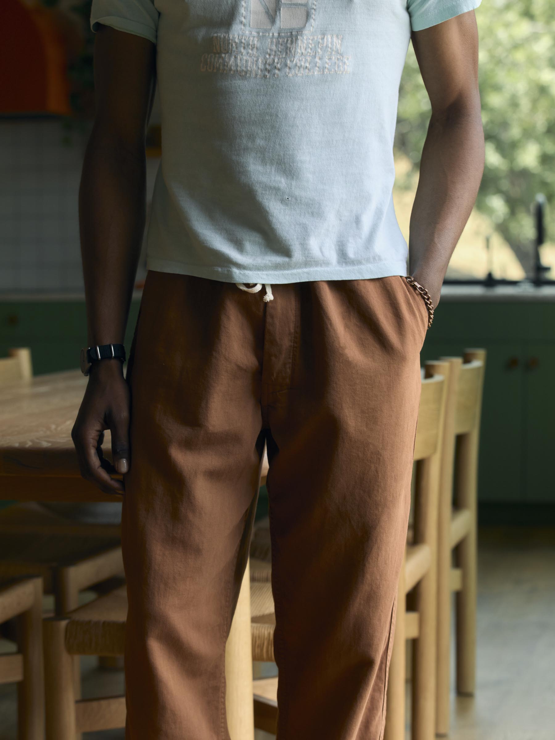 lounge pant in field brown – imogene + willie