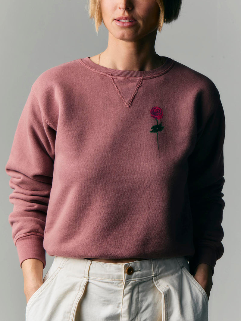 the "rose" penny sweatshirt
