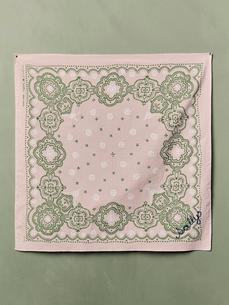 the "pink stone" bandana