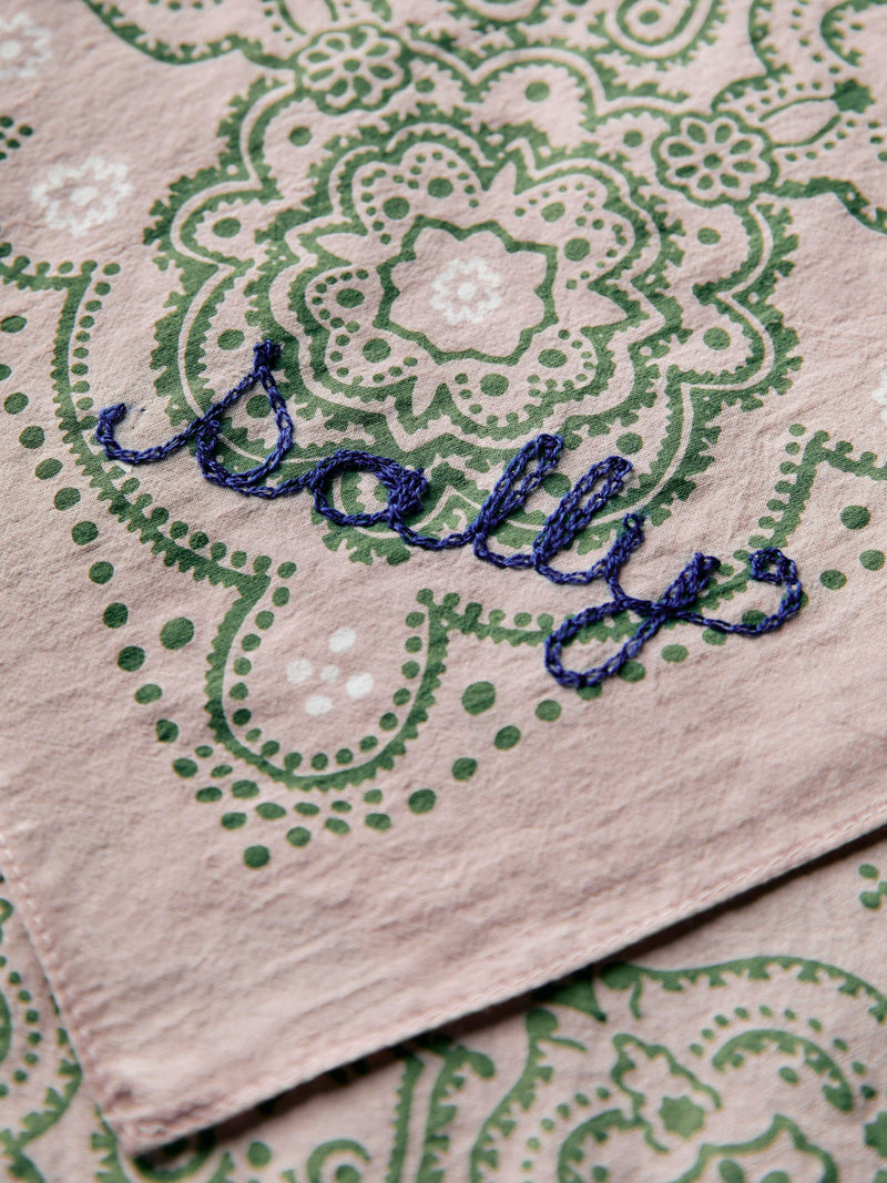 the "pink stone" bandana - Model