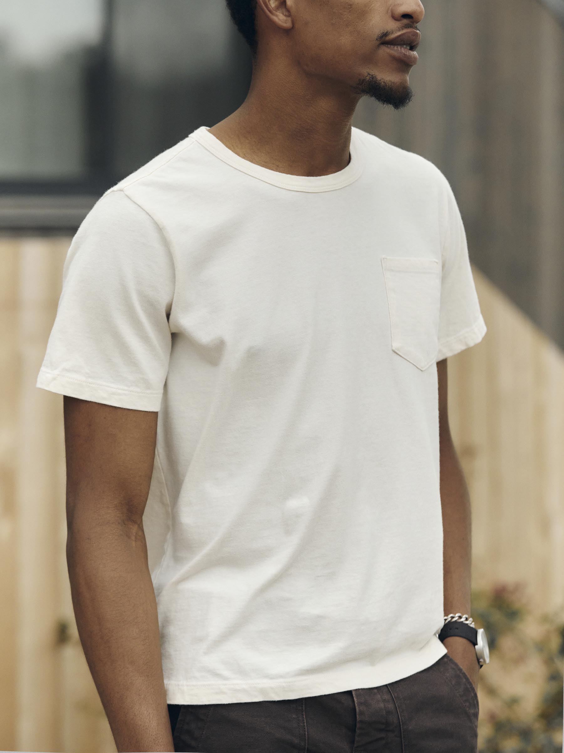 classic knit pocket tee – imogene + willie