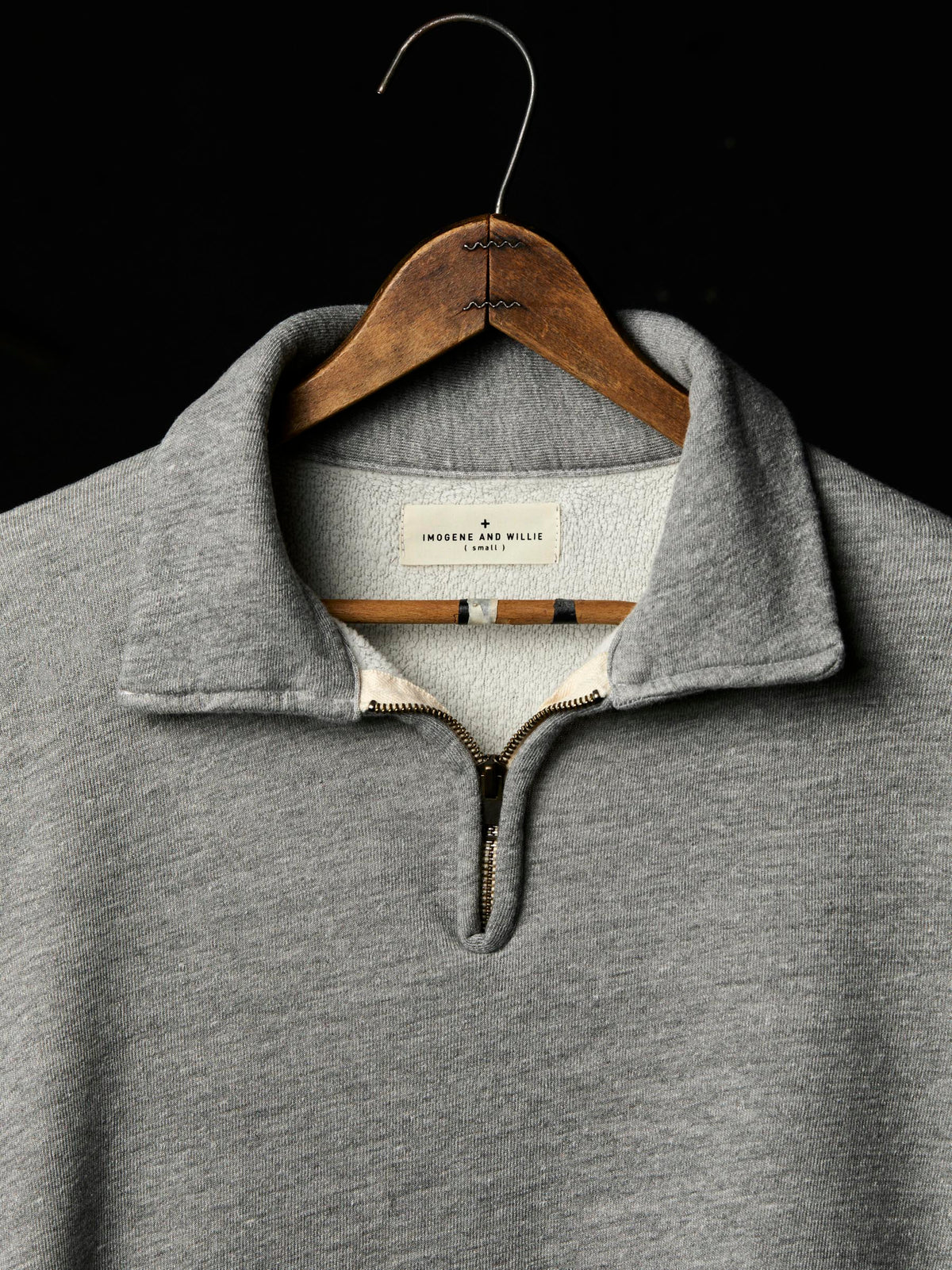 cut sleeve cropped quarter zip