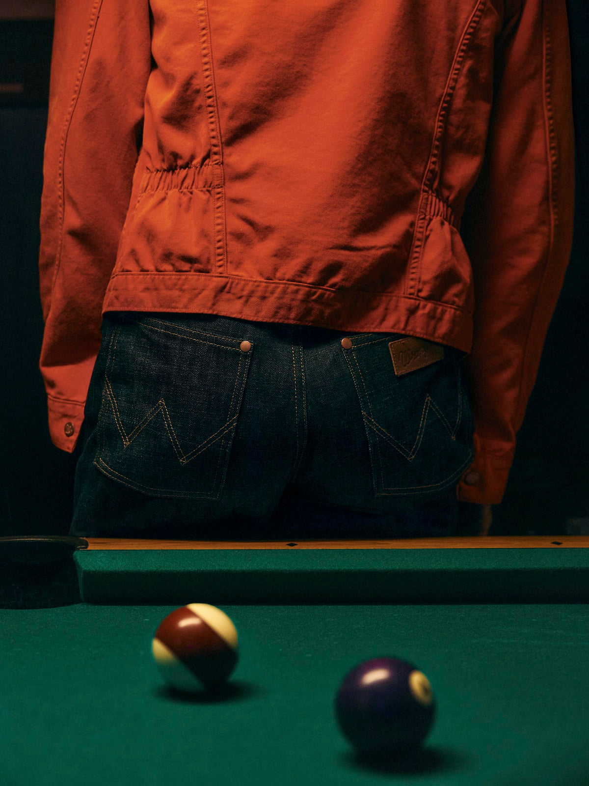 i+w x Wrangler 12MJZ sunfaded jacket