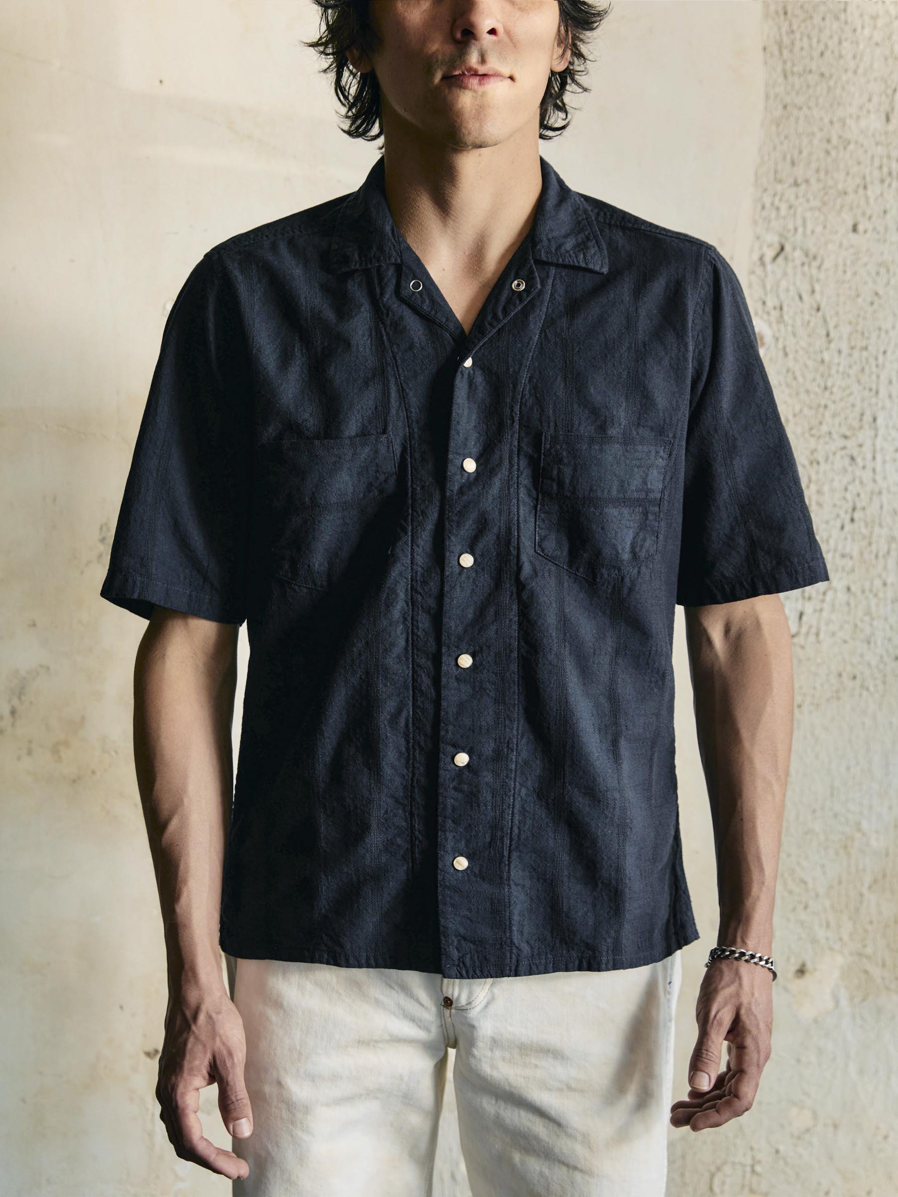 i+w x richter goods tonal striped pearl snap – imogene + willie