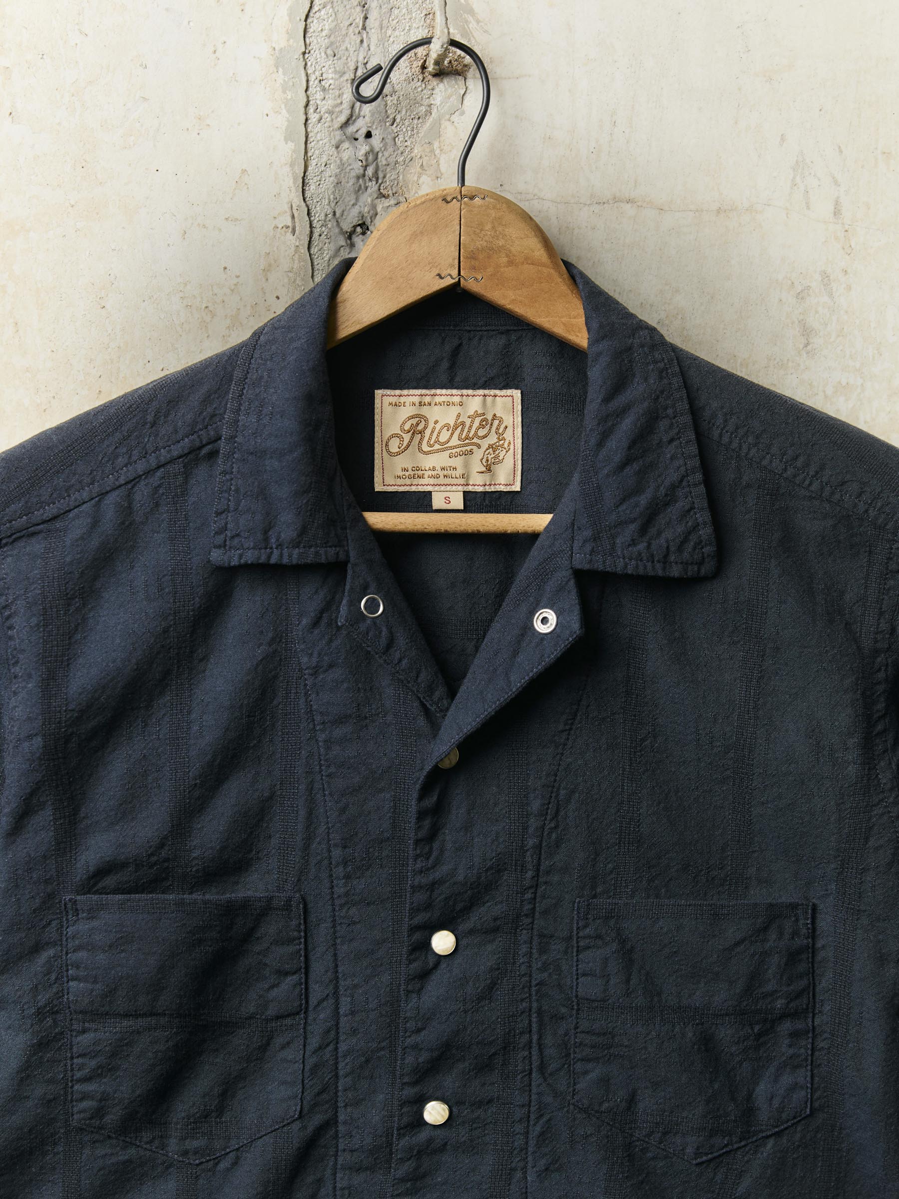 i+w x richter goods tonal striped pearl snap – imogene + willie