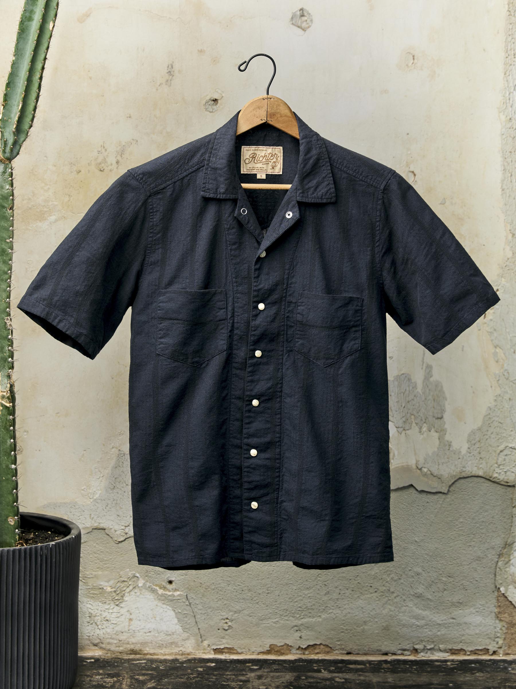 i+w x richter goods tonal striped pearl snap – imogene + willie