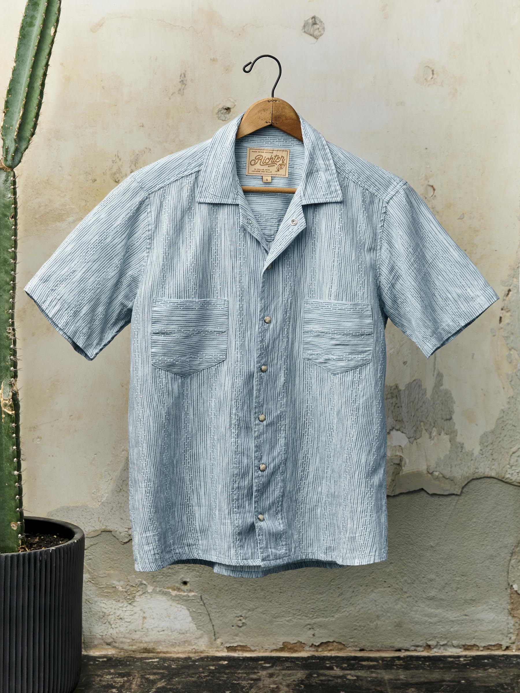 i+w x richter goods hanten weave pearl snap – imogene + willie