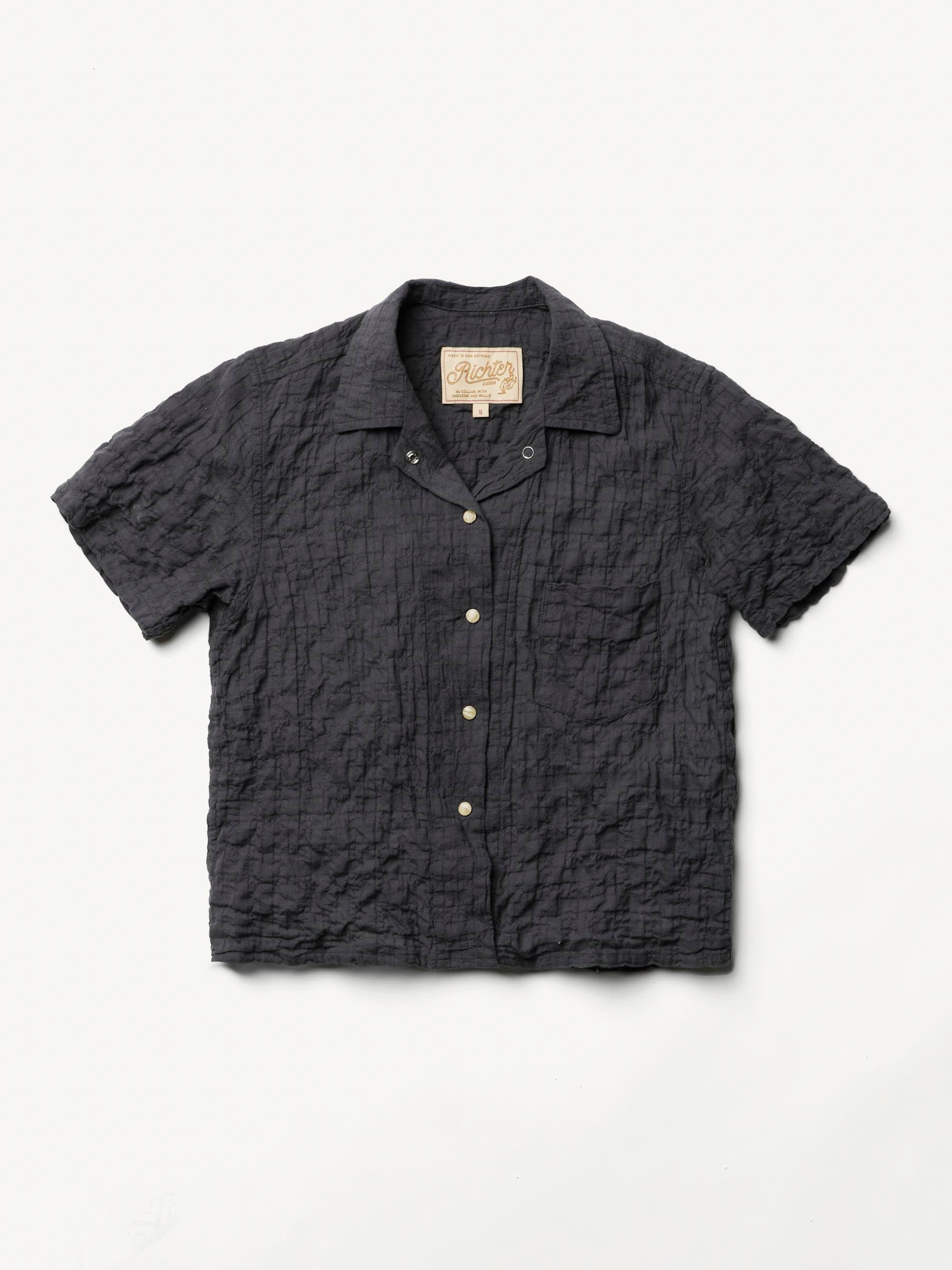 i+w x richter goods dobby woven pearl snap – imogene + willie
