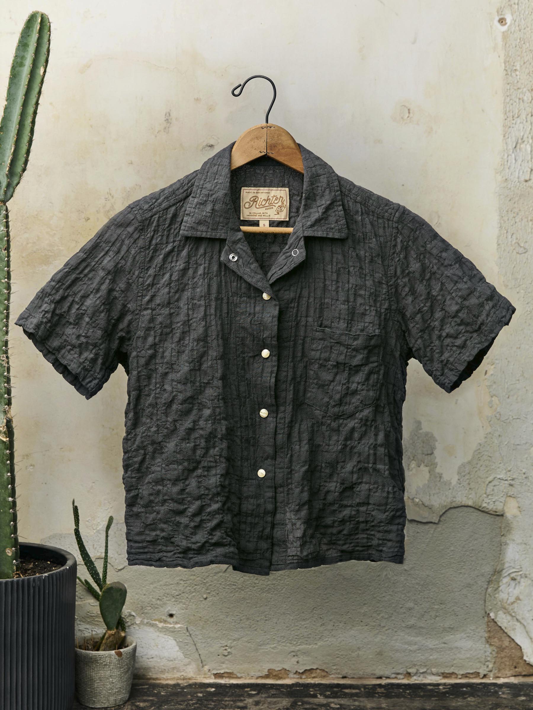 i+w x richter goods dobby woven pearl snap – imogene + willie