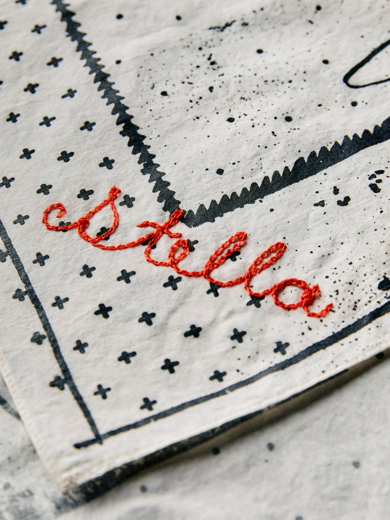 the "rider's west" bandana - Model