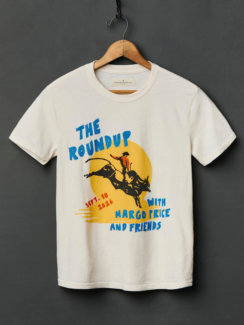 the "roundup" tee - Model