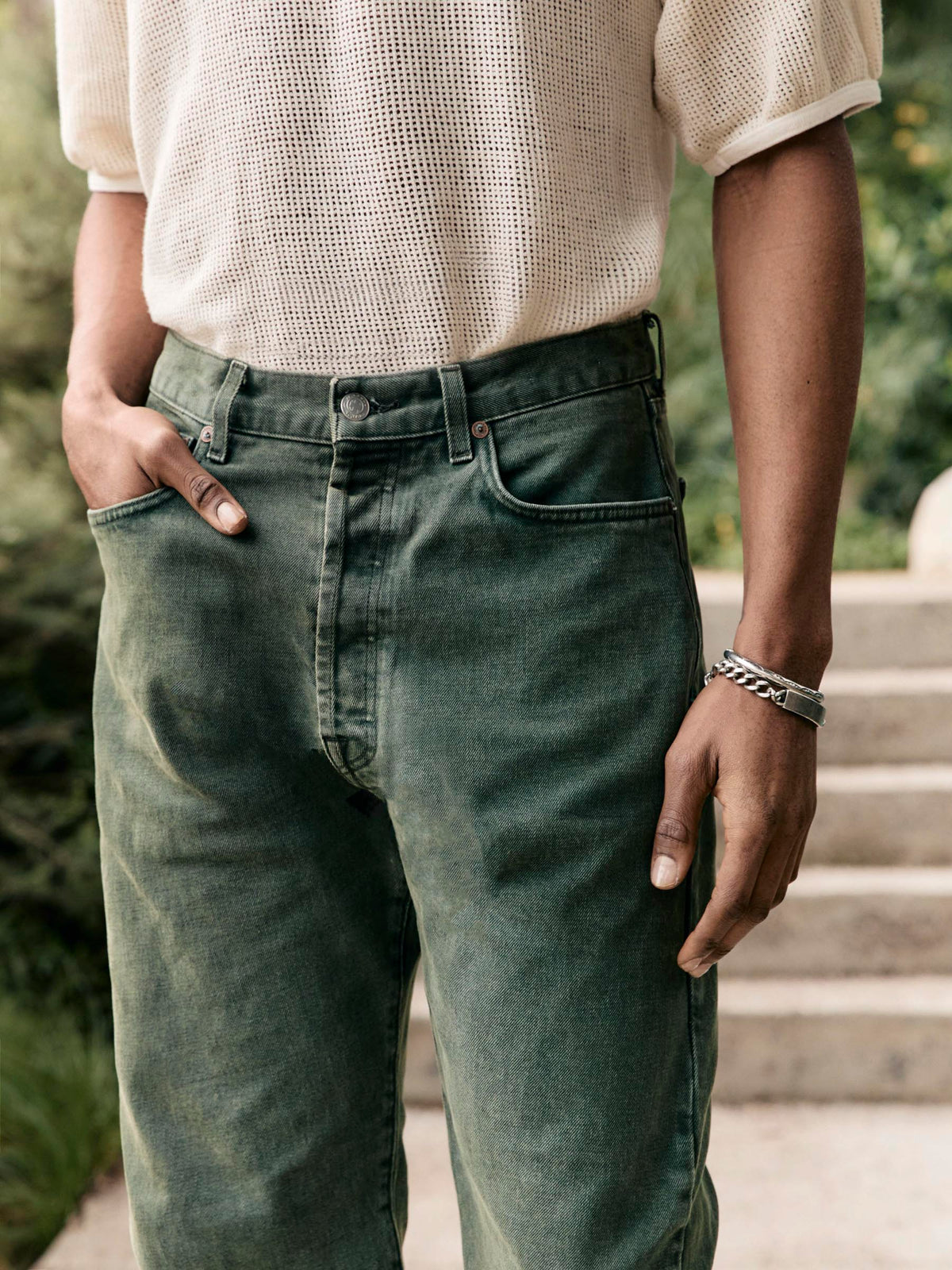 russell washed spruce selvage