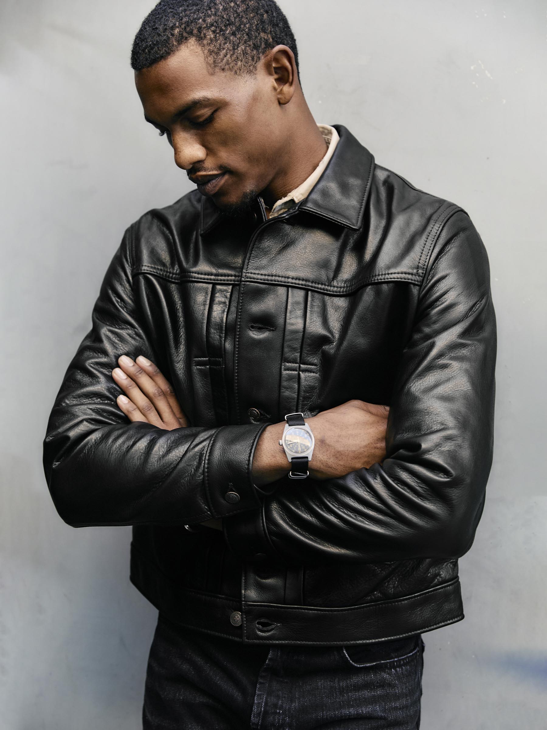 i+w x Schott NYC cowhide trucker jacket – imogene + willie