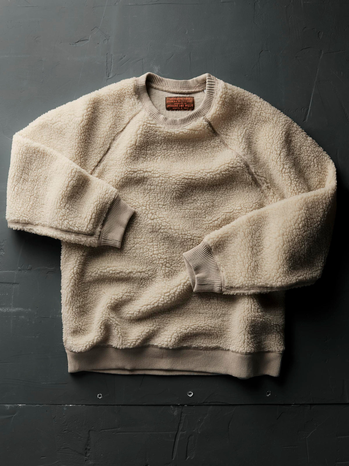 ribbed sherpa crew in dover