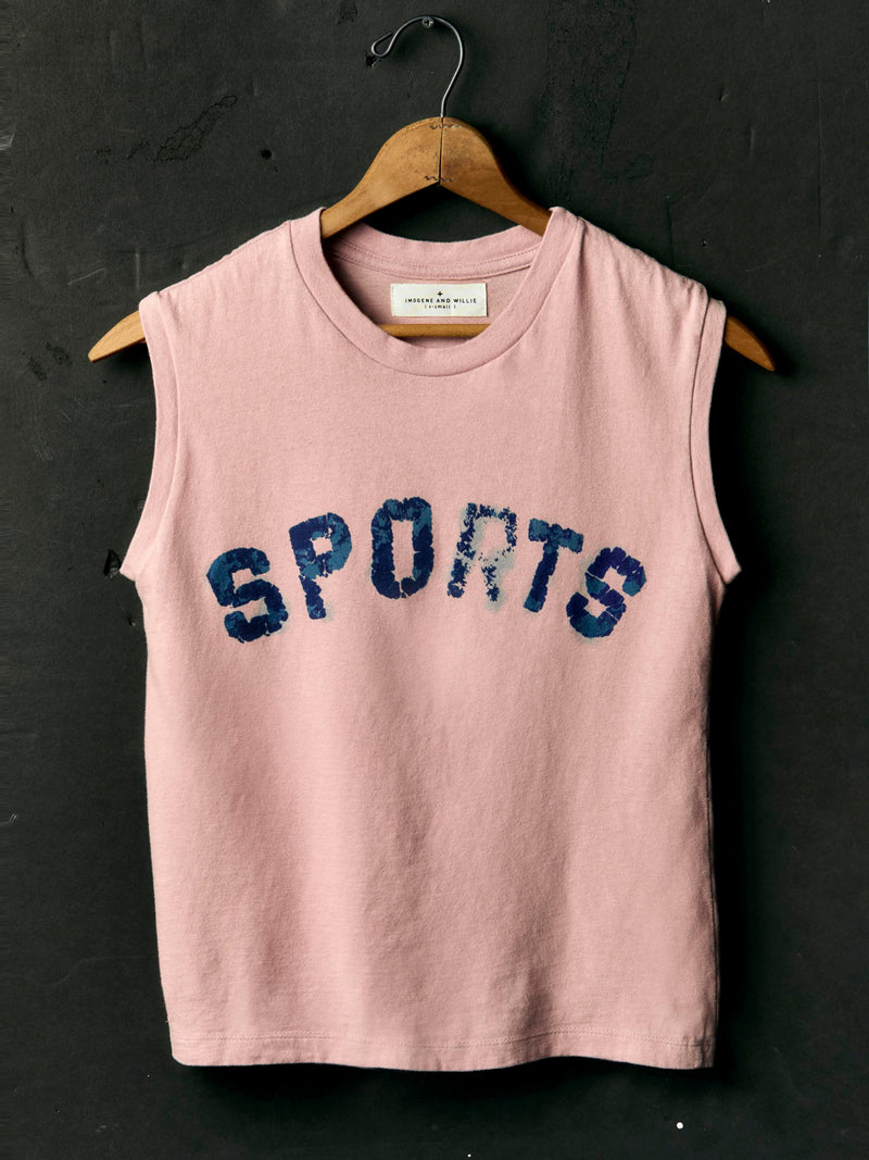 the "sports" muscle tee - Model