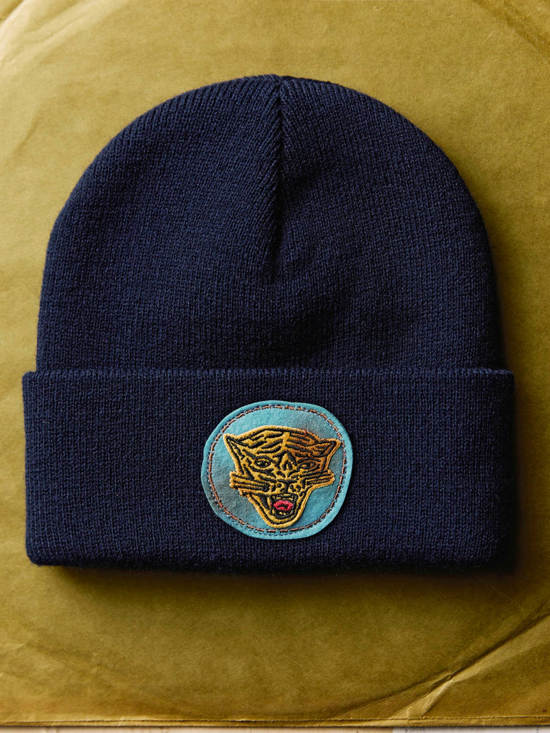 knit "jack knife" watch cap