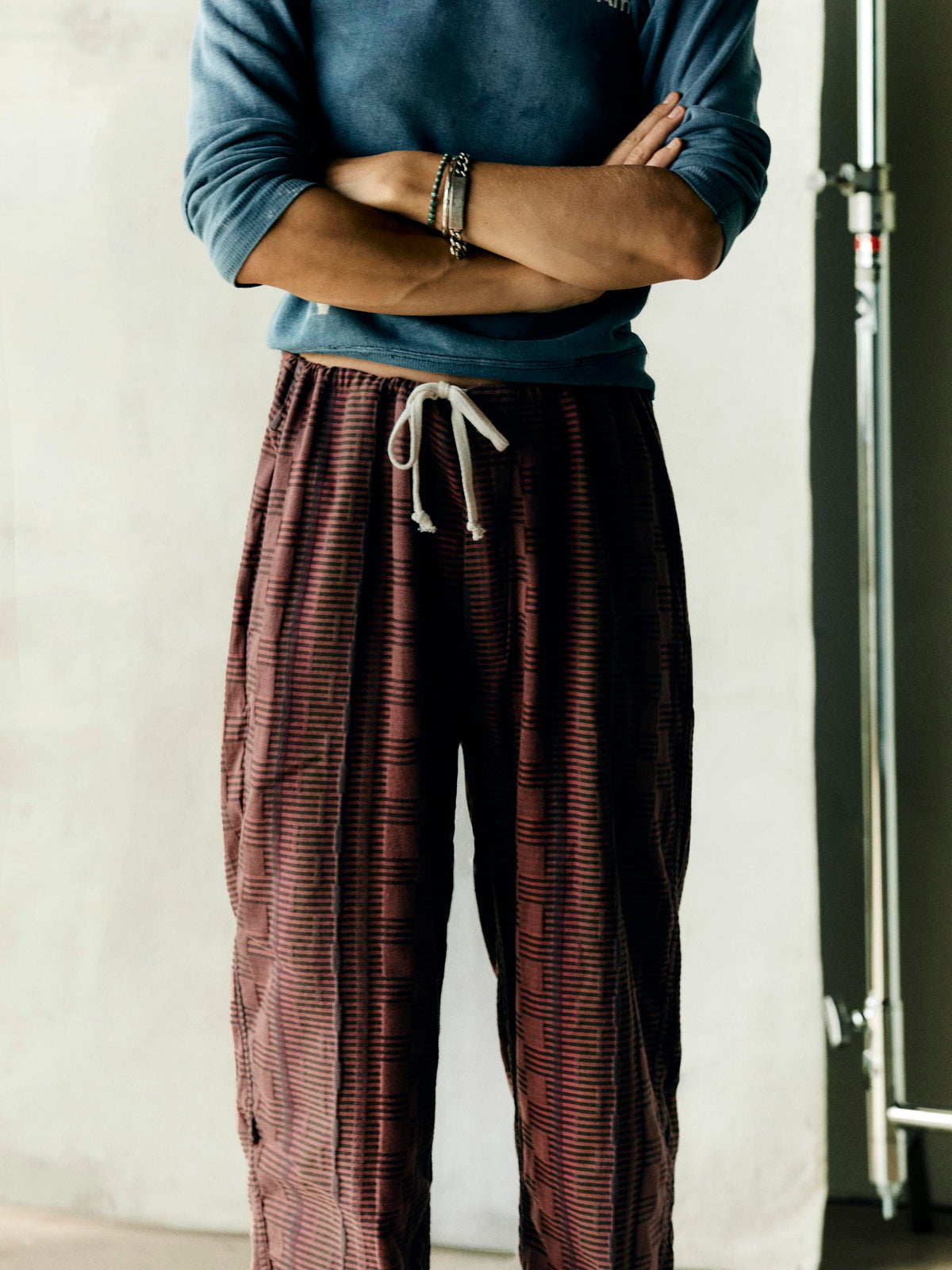 lounge pant in mojave jacquard