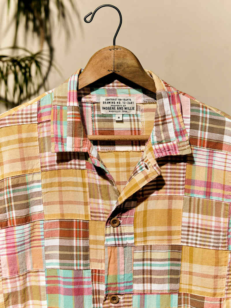 madras jacket in townsend - Model