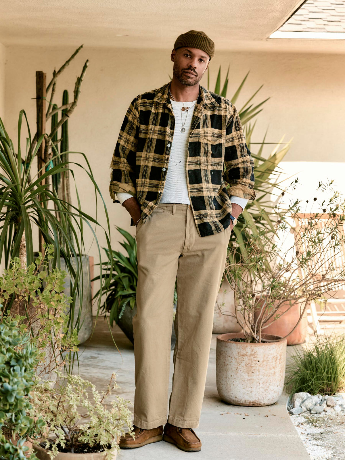 wilkison trouser in field tan
