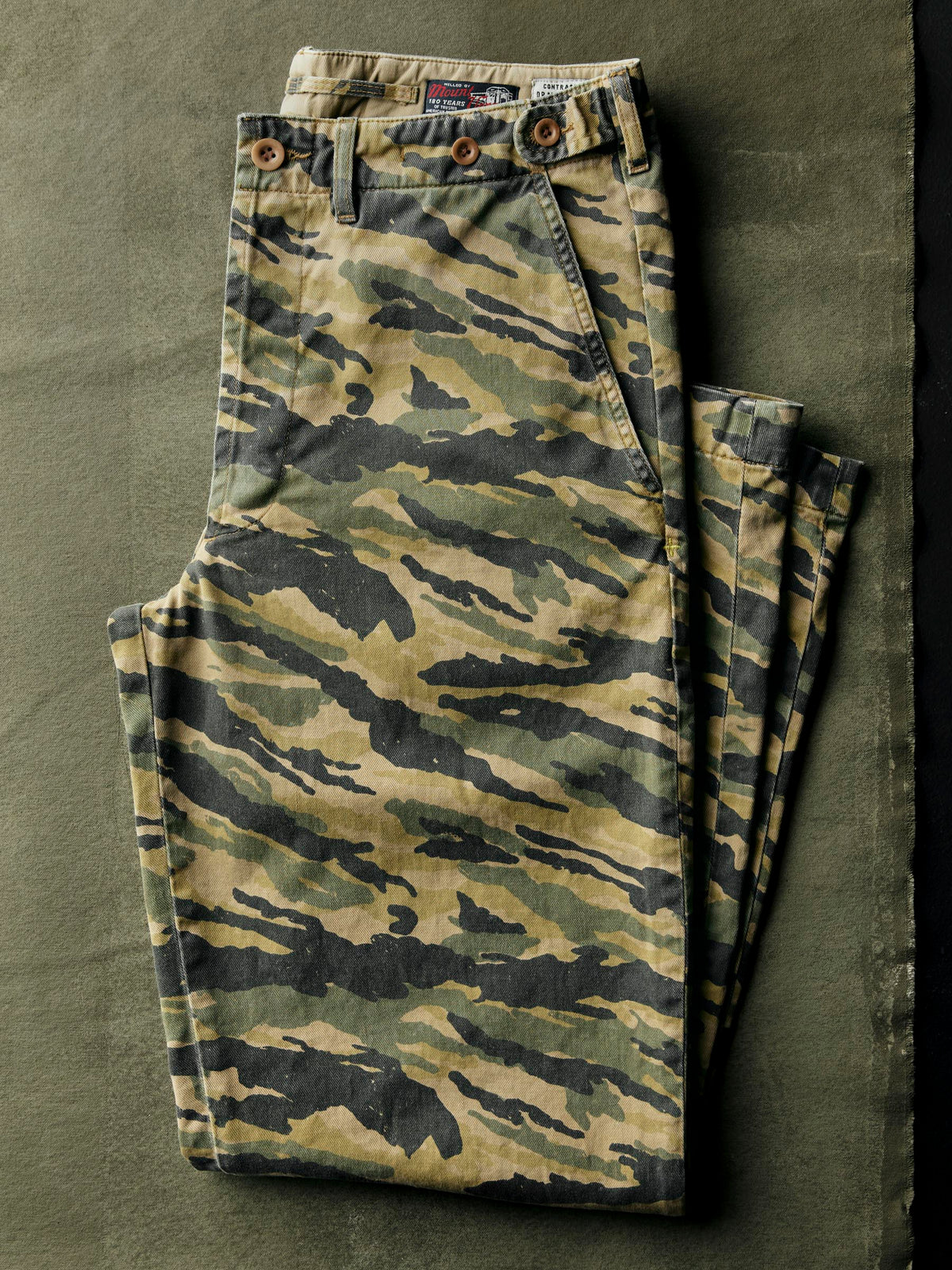 wilkison trouser in brushstroke camo