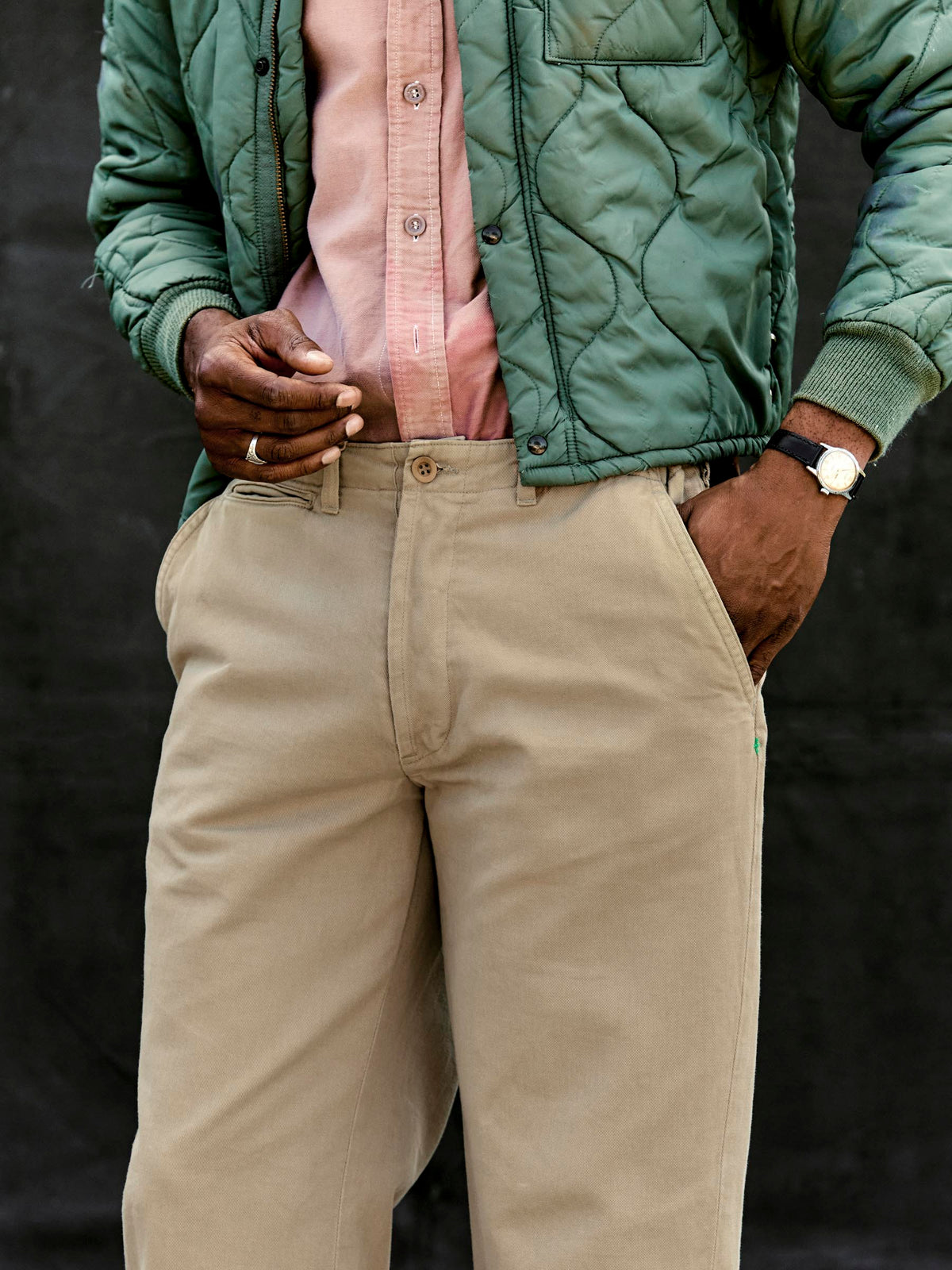 wilkison trouser in field tan