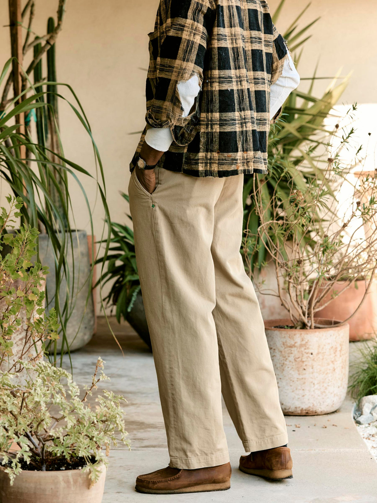 wilkison trouser in field tan