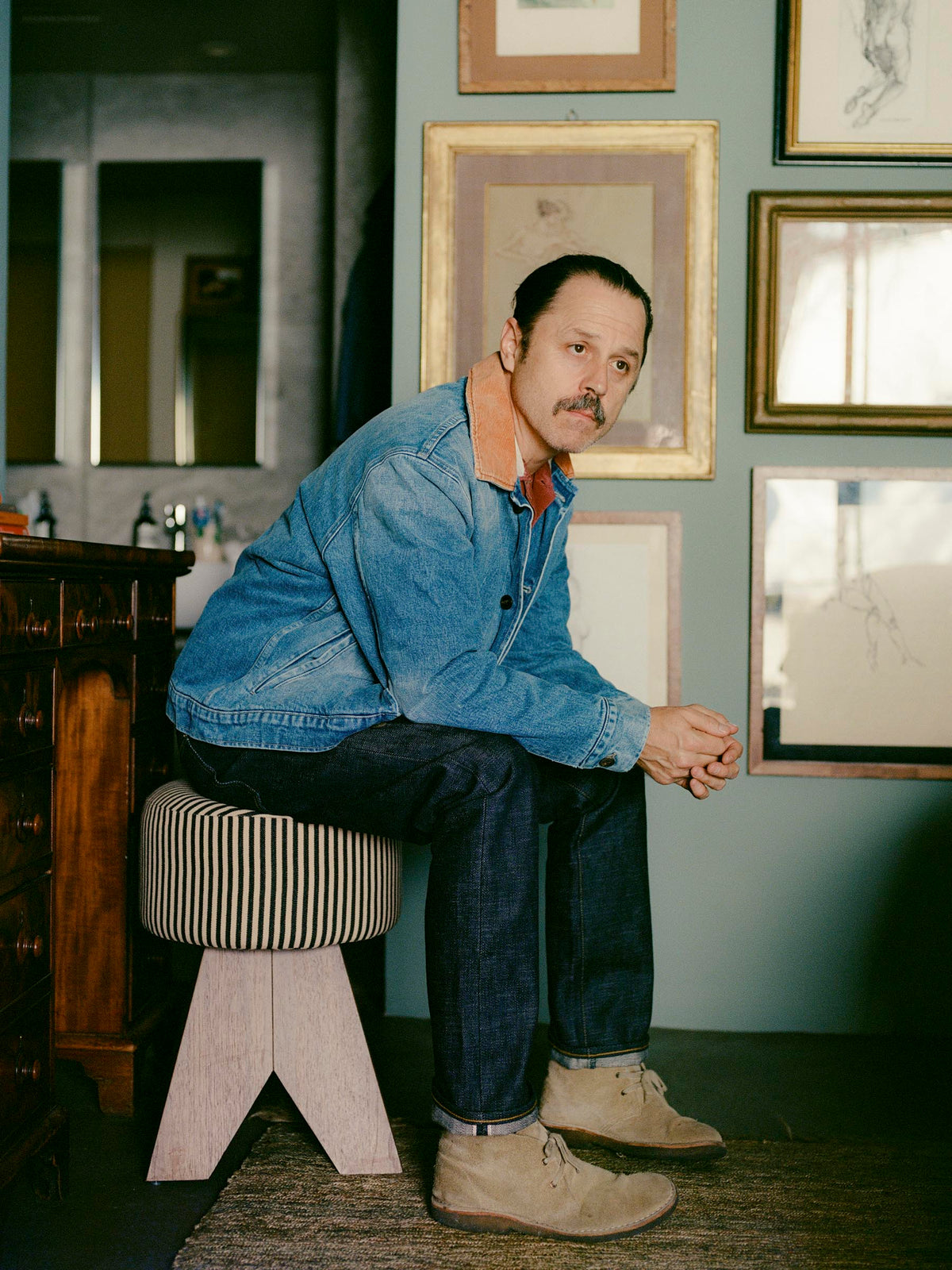 willie 20oz indigo rigid