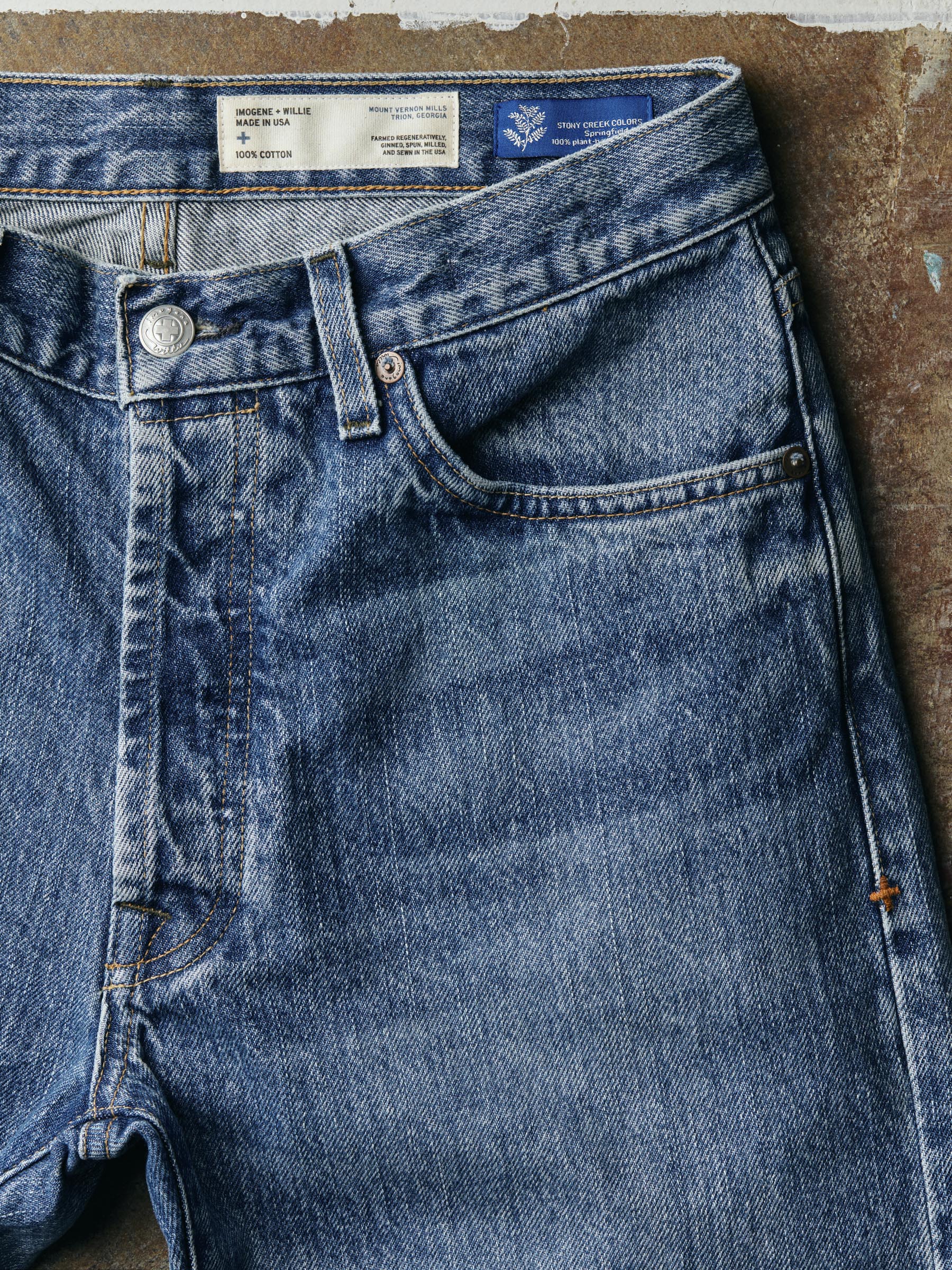 willie washed natural indigo – imogene + willie