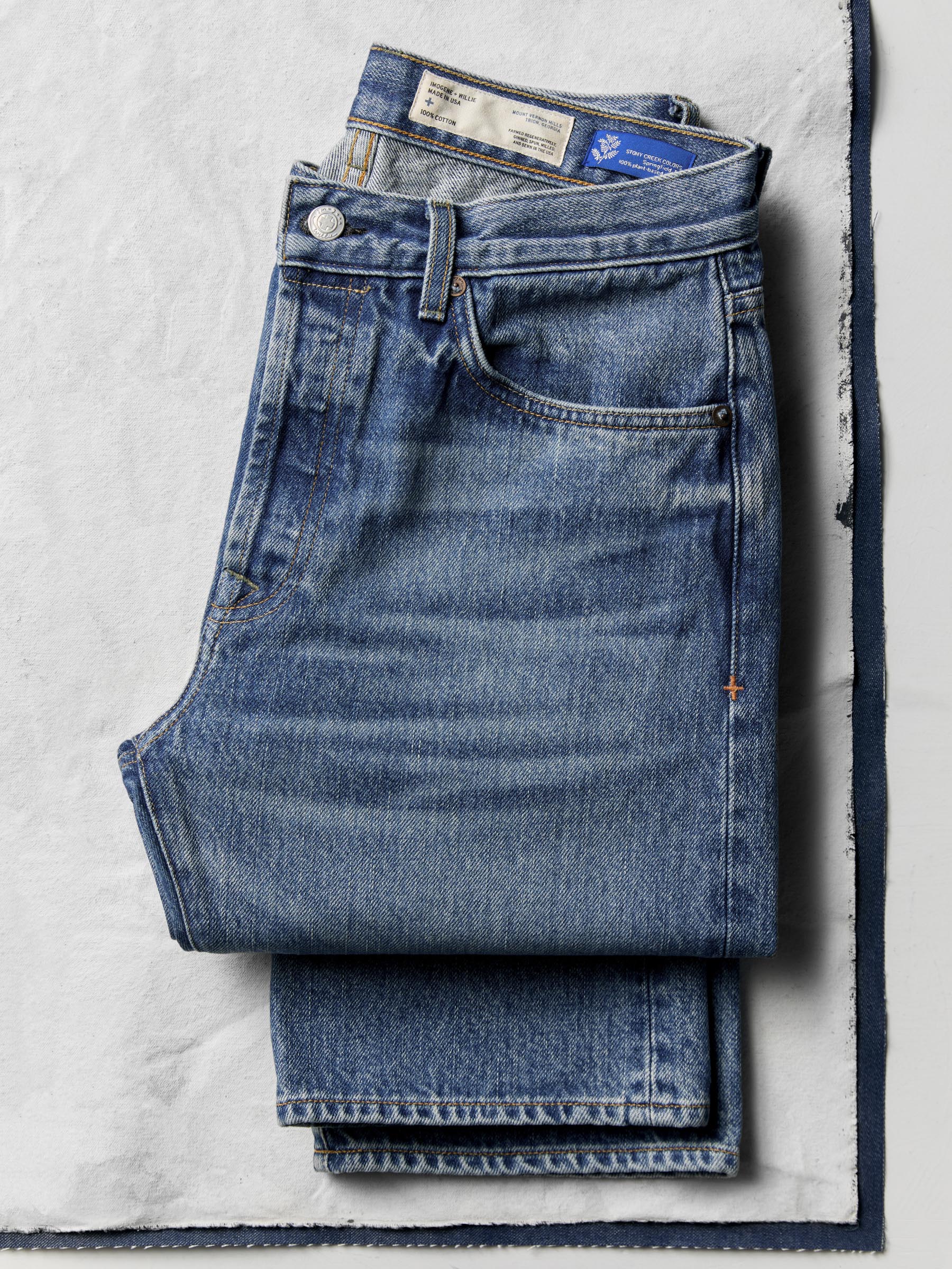 willie washed natural indigo – imogene + willie