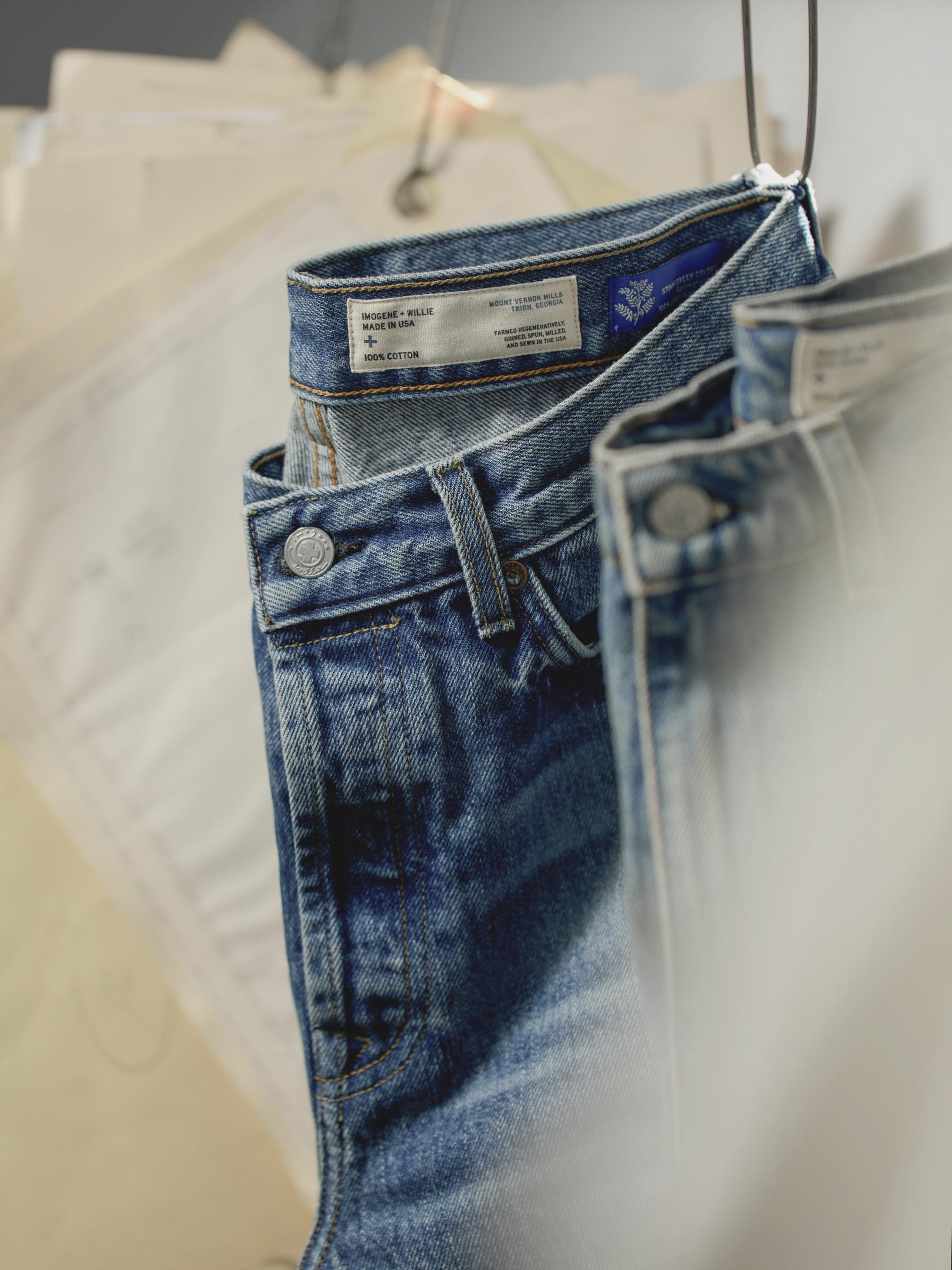 willie washed natural indigo – imogene + willie