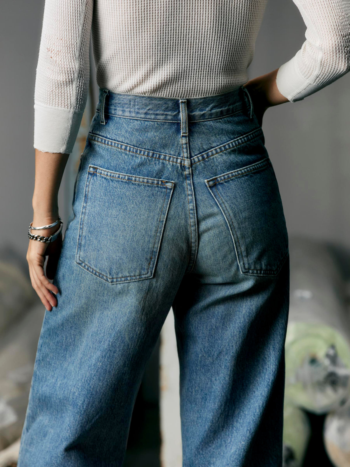 catherine washed natural indigo