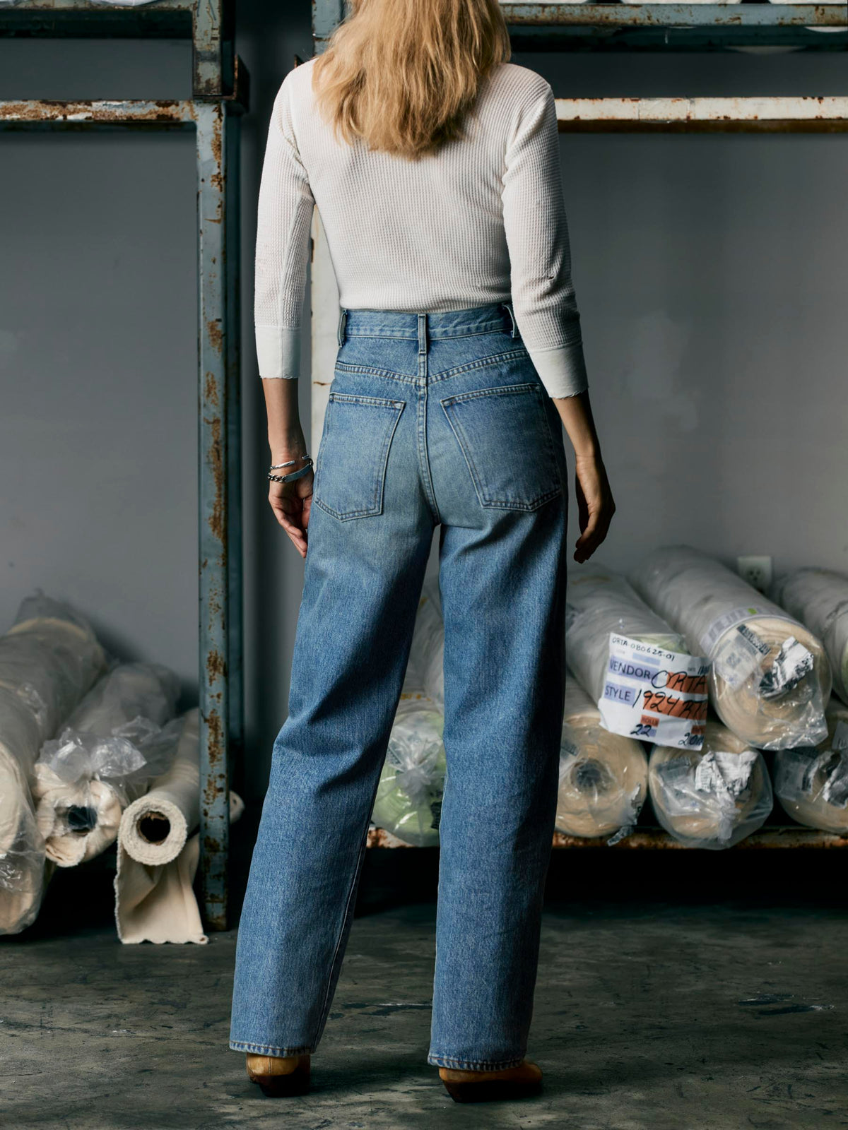 catherine washed natural indigo