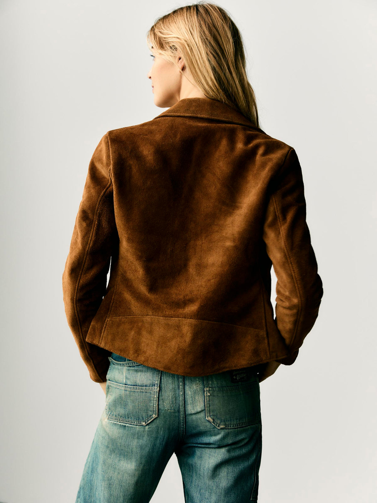 i+w x Schott NYC rough out perfecto jacket